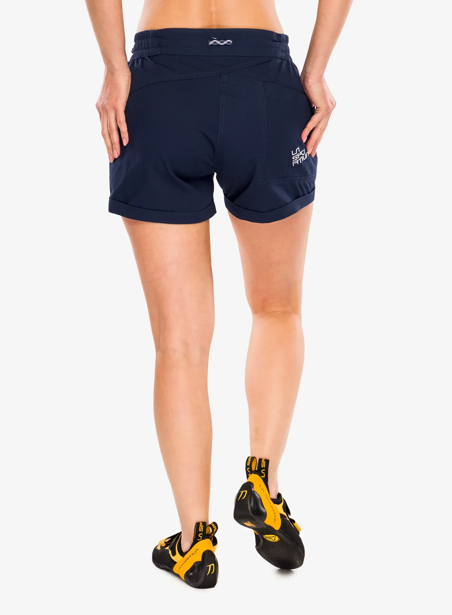Дамски къси панталони за катерене La Sportiva Tundra Shorts - night sky/chalk