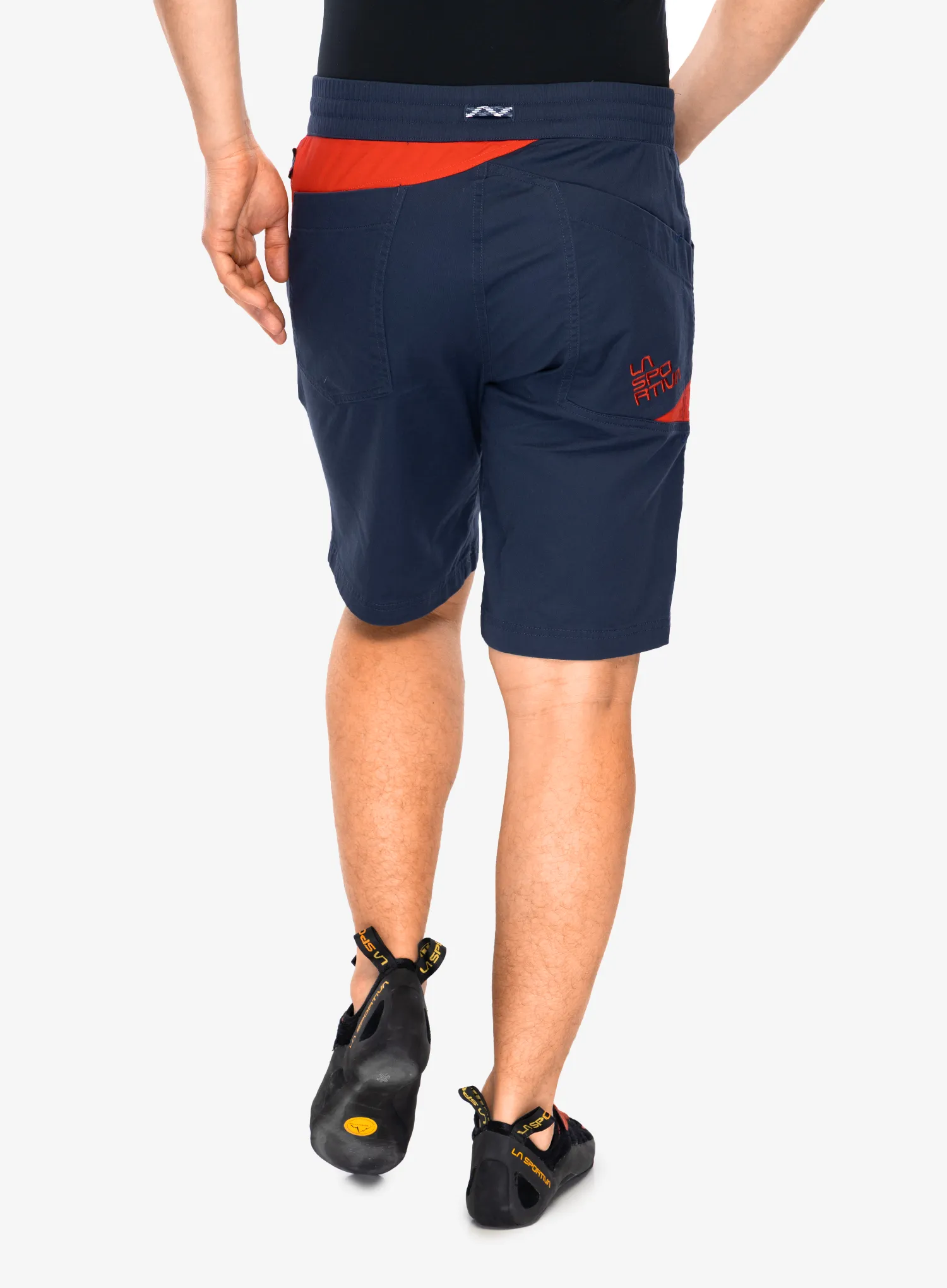 Катерачни къси панталони La Sportiva Bolt Shorts - night sky/mountain red
