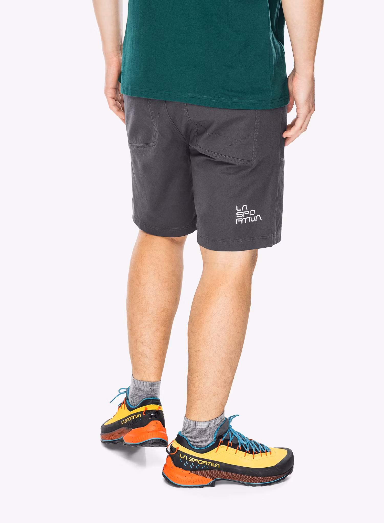 Катерачни къси панталони La Sportiva Flatanger Short - onyx/chalk