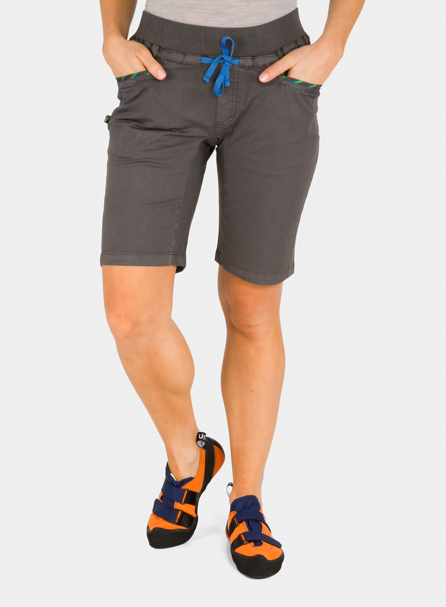 Дамски къси панталони Edelrid Glory Shorts II - almost black