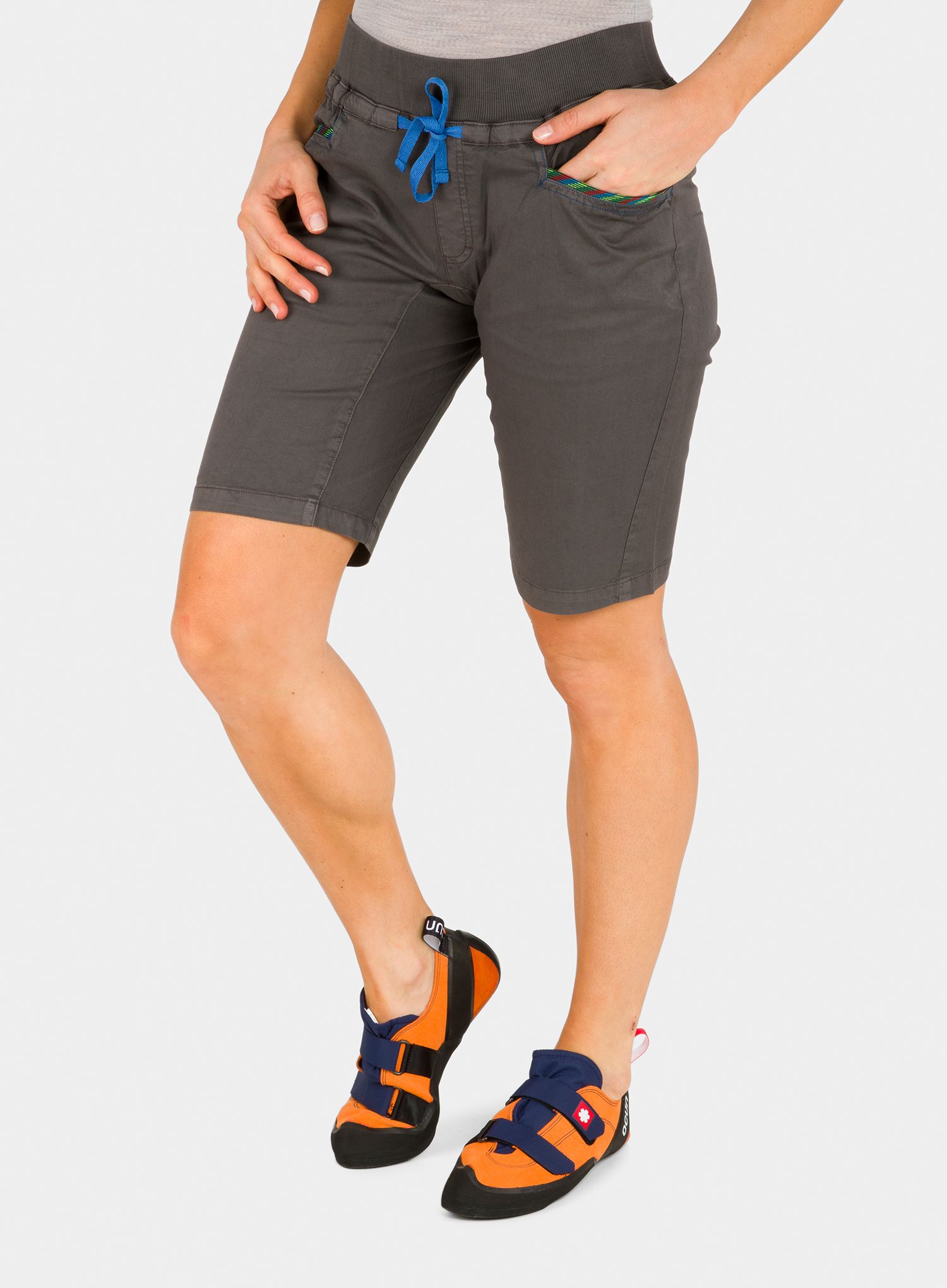 Дамски къси панталони Edelrid Glory Shorts II - almost black
