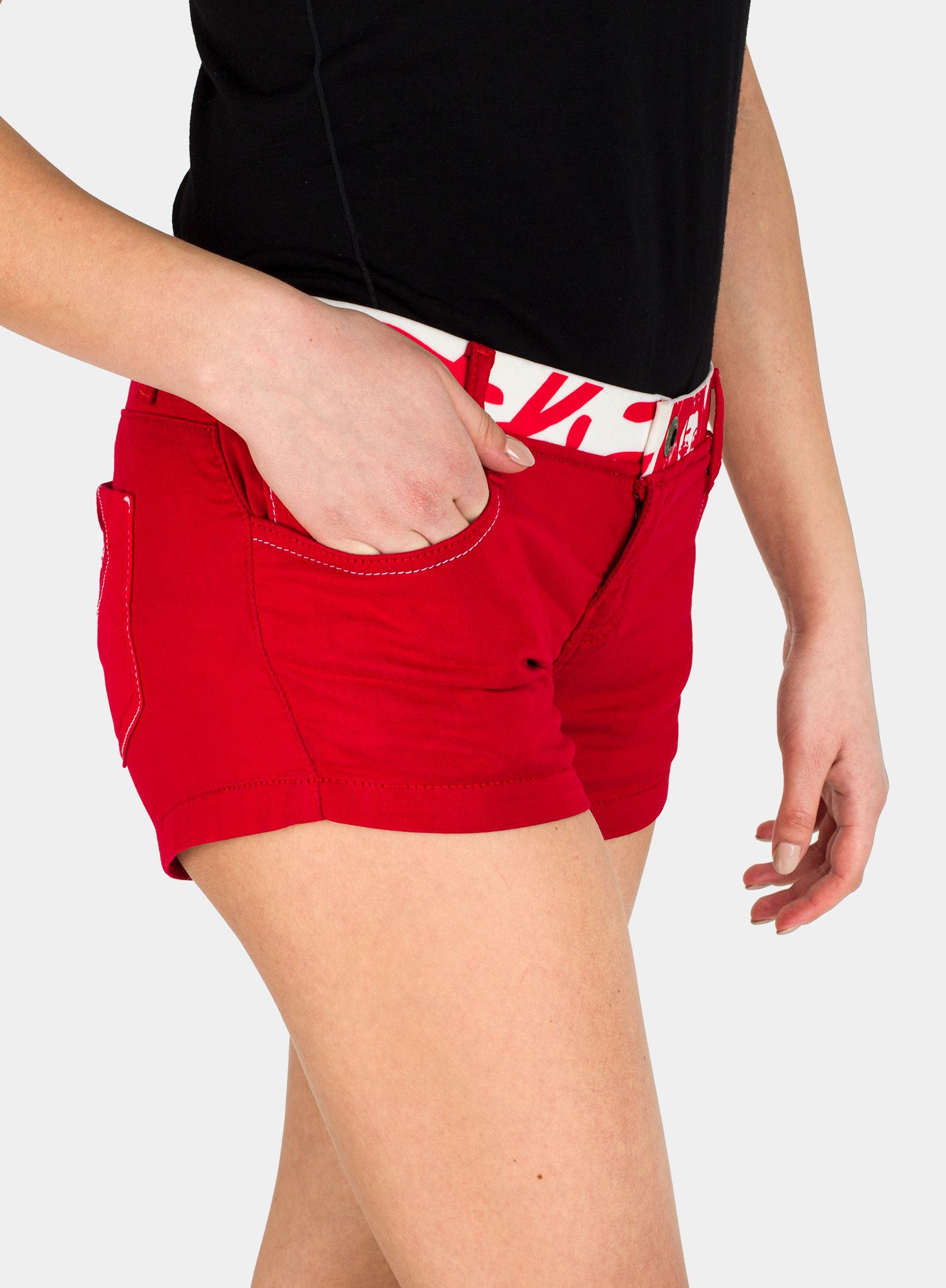 Дамски къси панталони Nograd Miss Stone Shorts - red