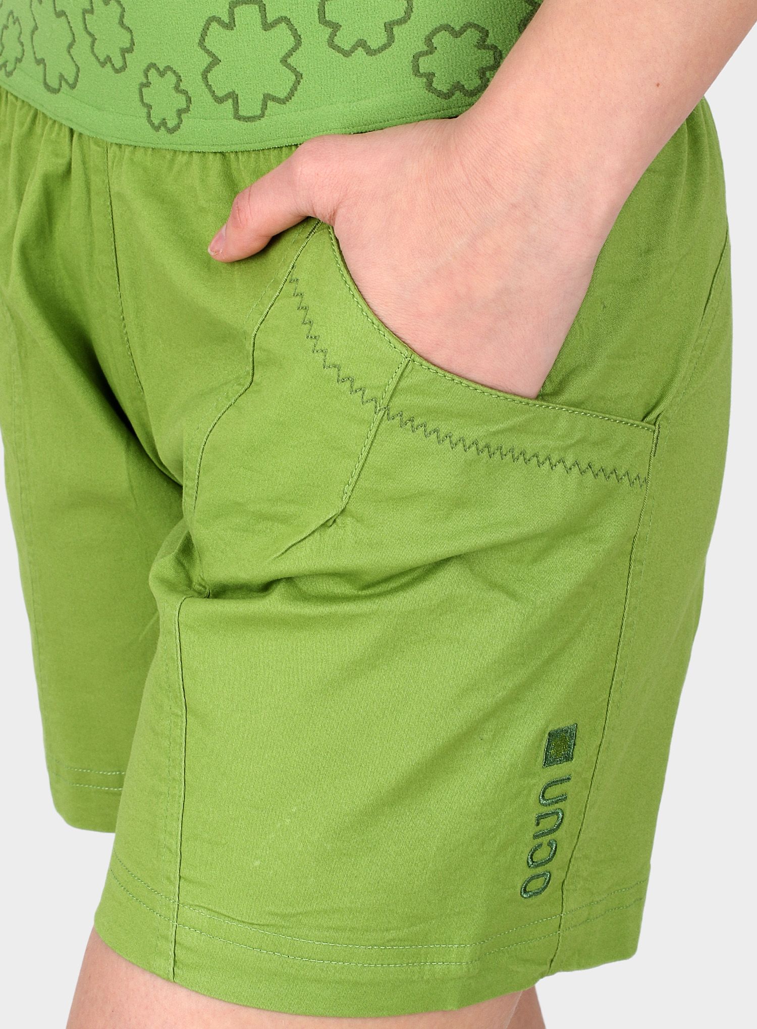 Дамски къси панталони Ocun Pantera Shorts - peridot