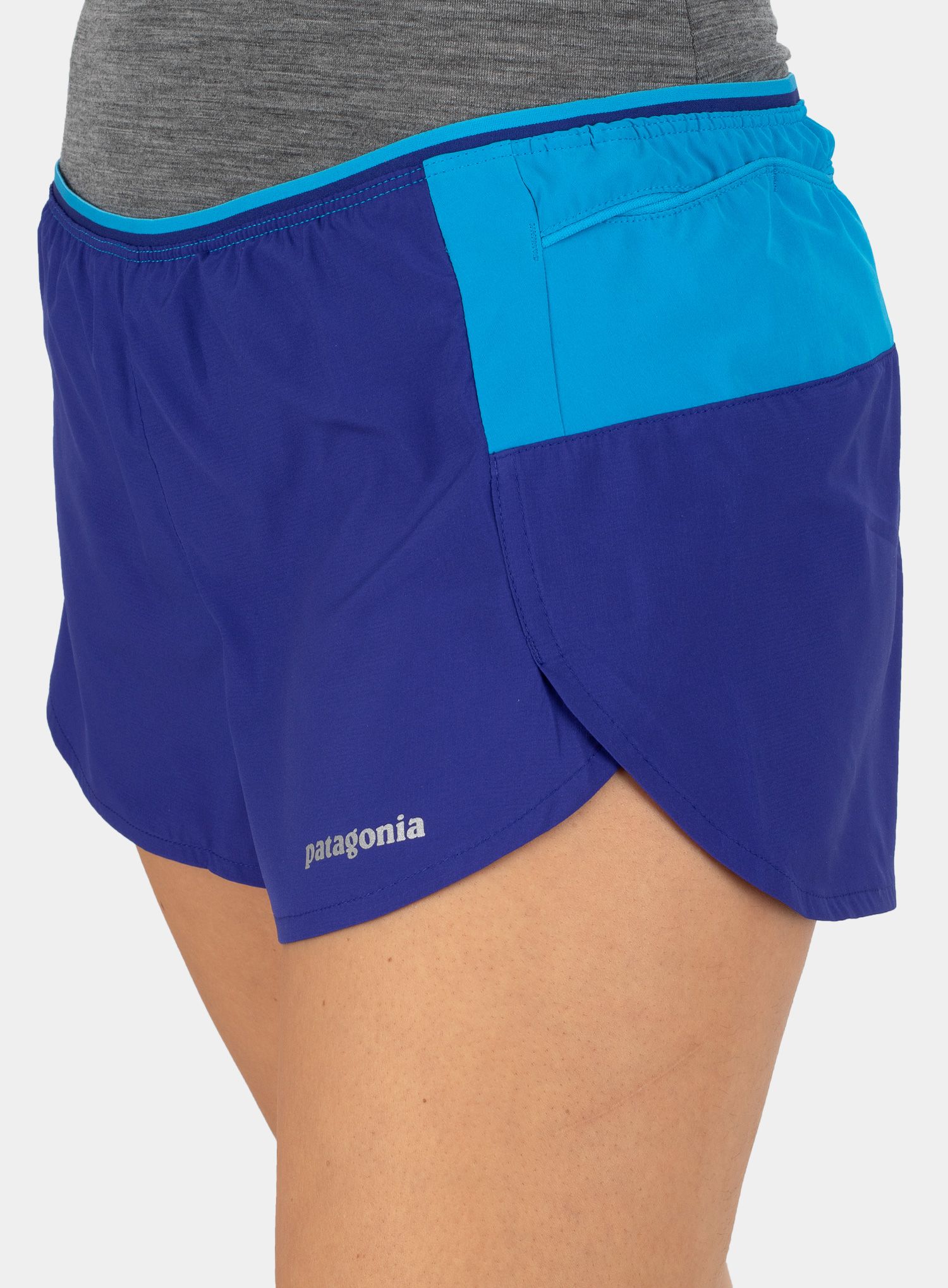 Дамски къси панталони за бягане Patagonia Strider Pro Shorts 3 - cobalt blue