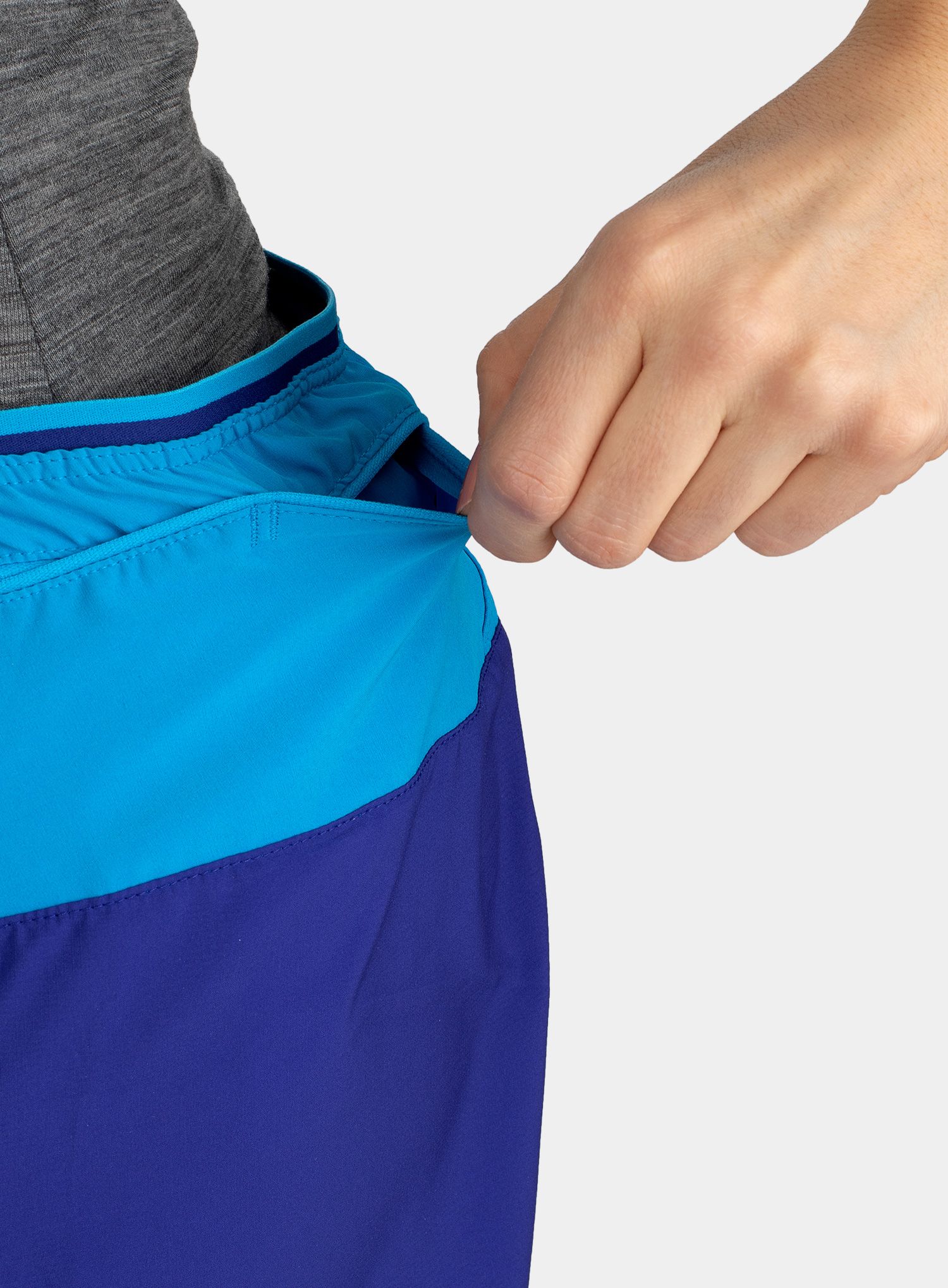 Дамски къси панталони за бягане Patagonia Strider Pro Shorts 3 - cobalt blue