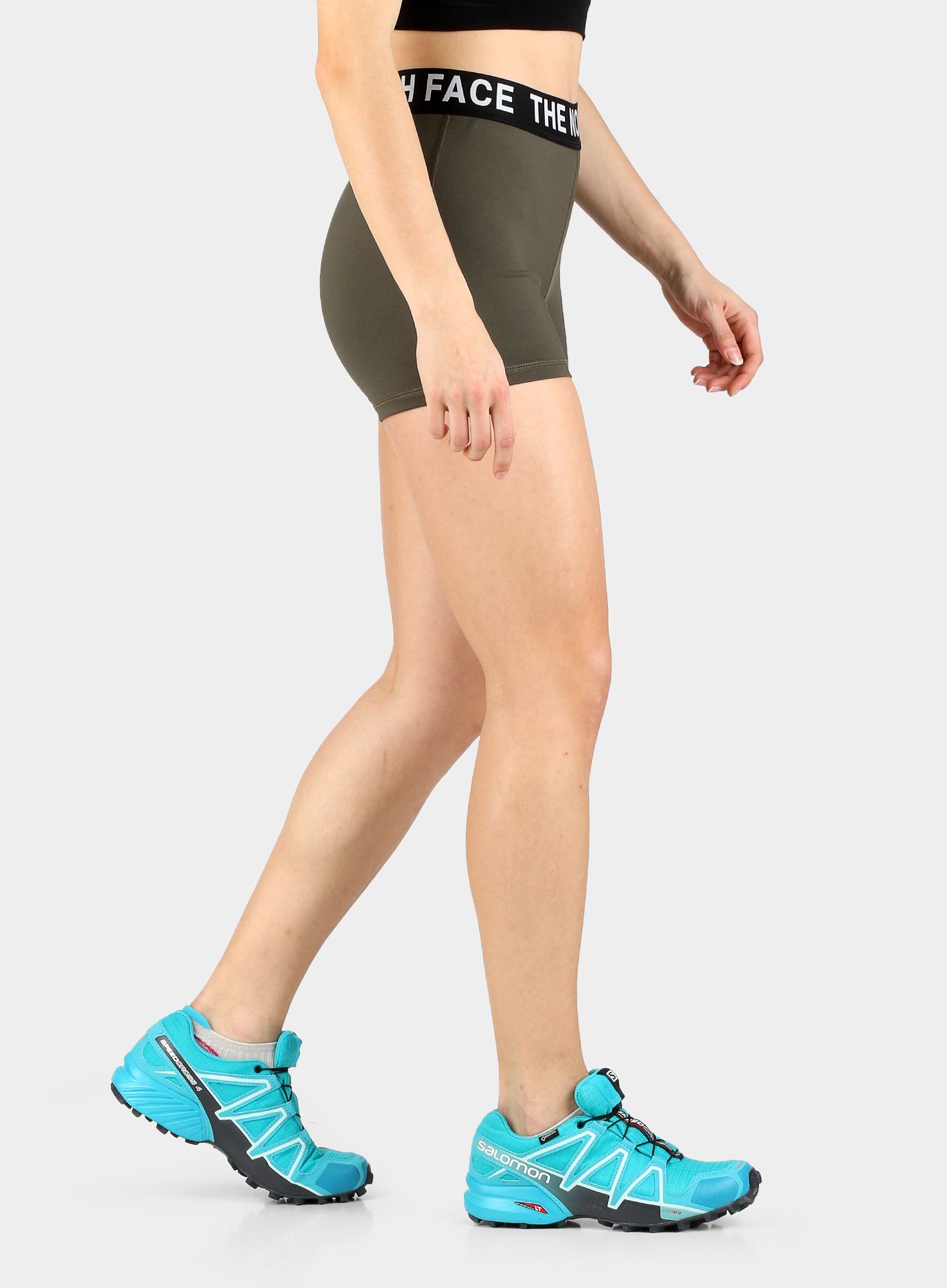 Дамски къси панталони The North Face Essential Shorty Short - new taupe green