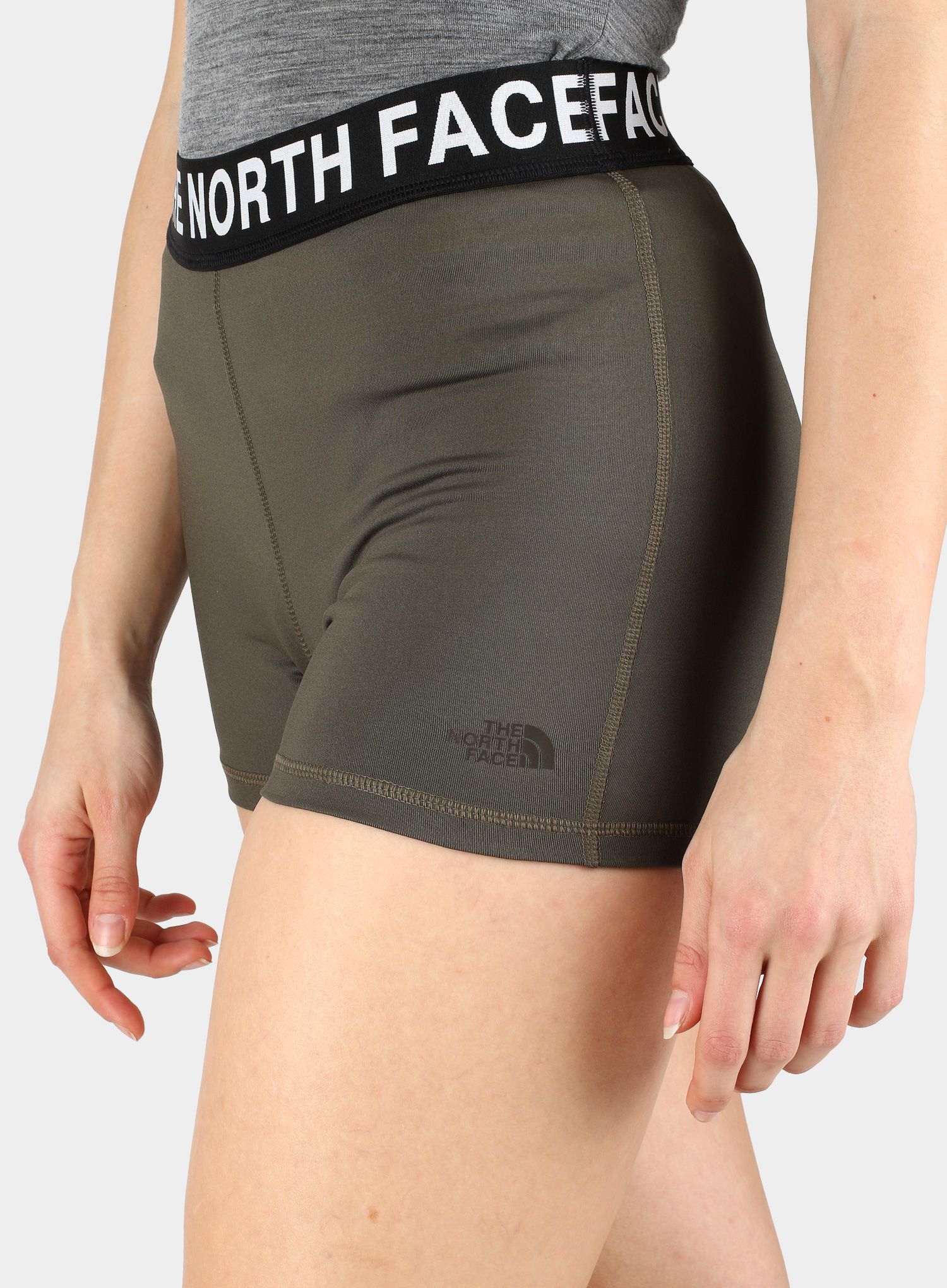 Дамски къси панталони The North Face Essential Shorty Short - new taupe green