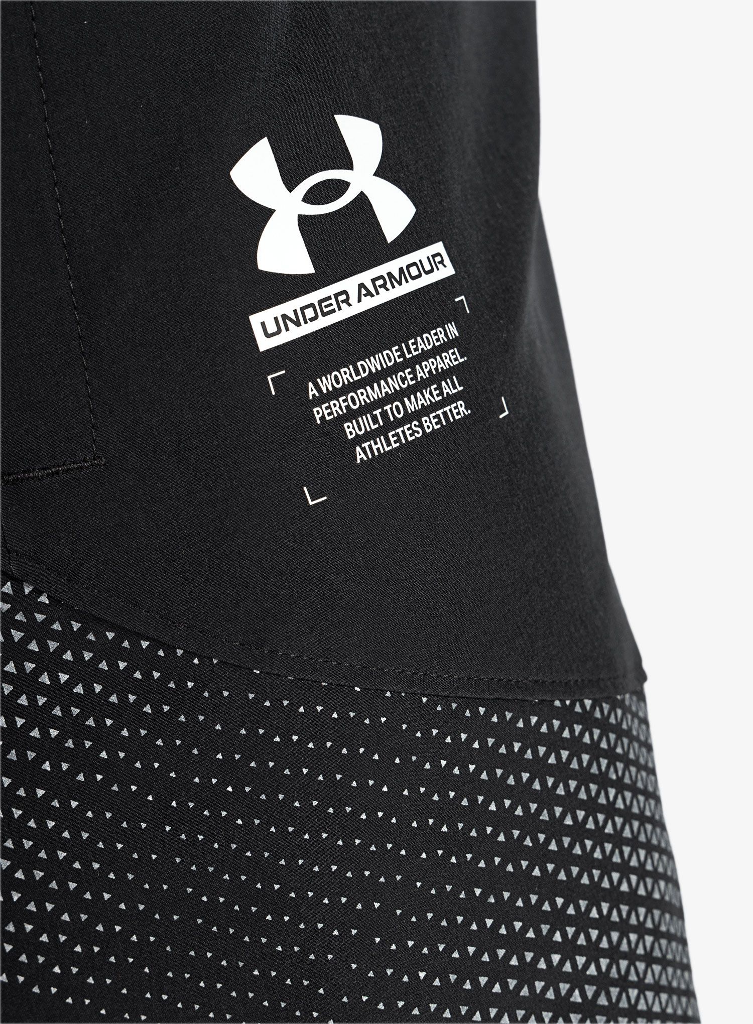 Къси панталони Under Armour Armourprint Woven Shorts - black/halo gray