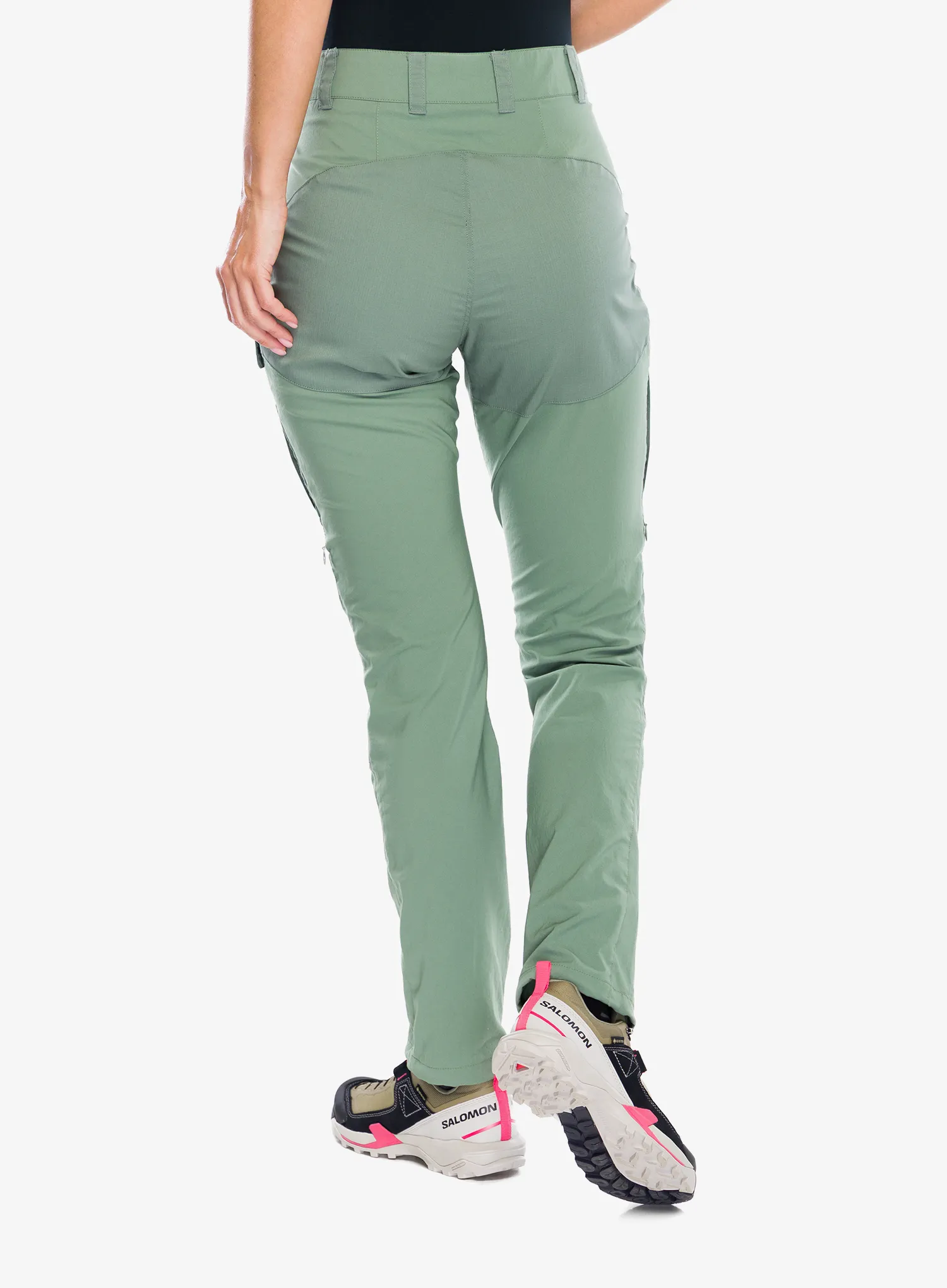 Дамски панталони Fjallraven Abisko Midsummer Trs - jade green/patina green