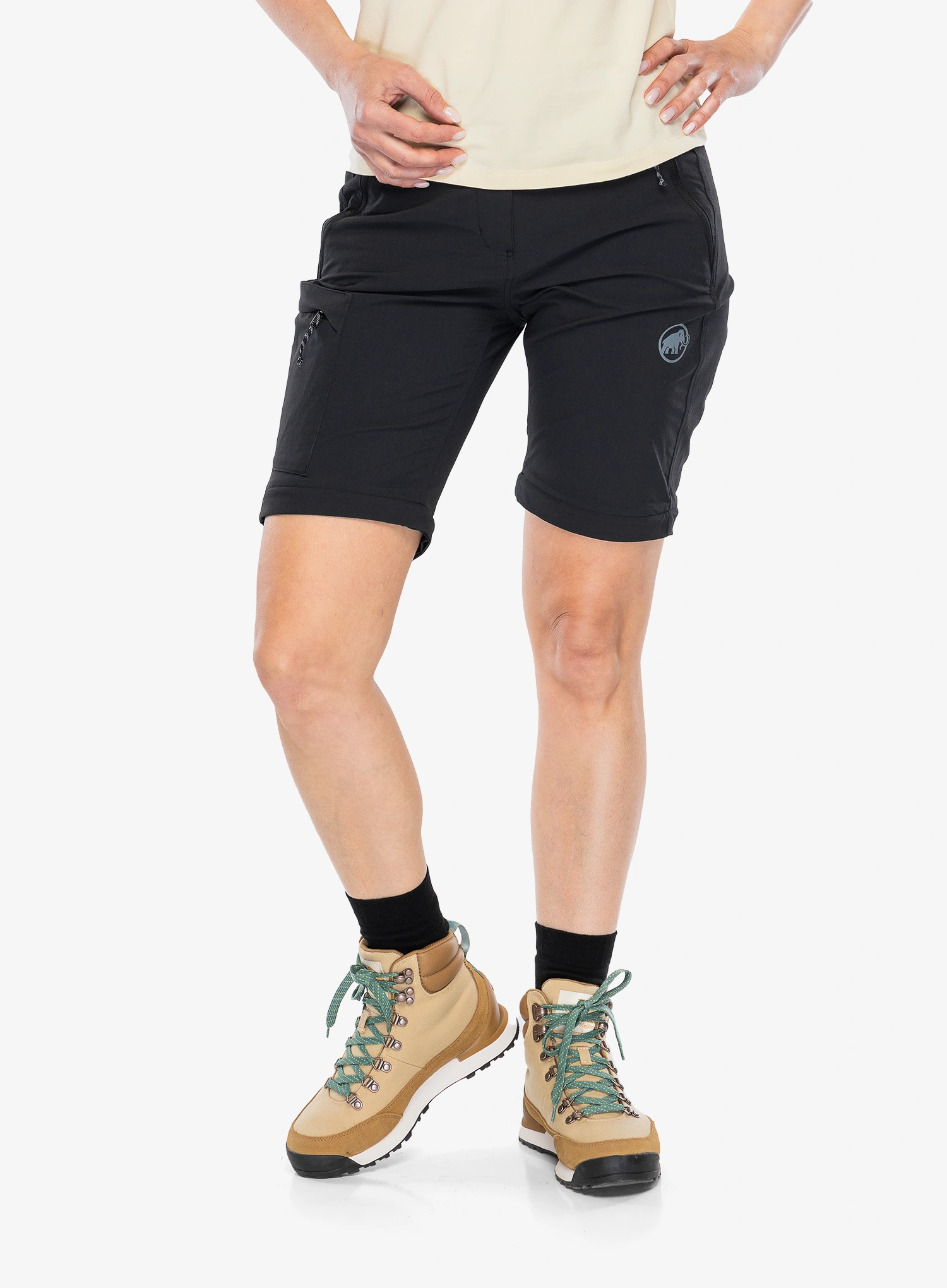 Дамски панталони Mammut Runbold IV Zip Off Pants - black