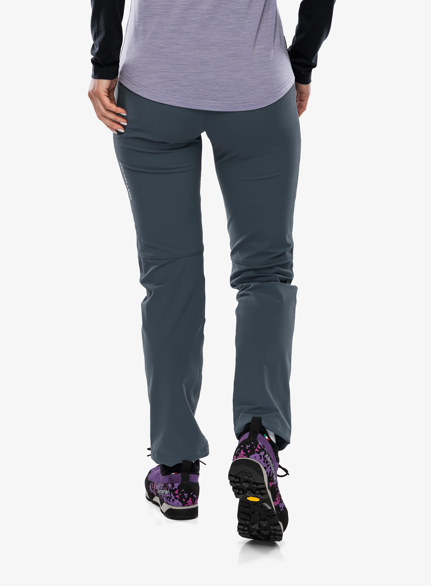 Дамски панталони Ortovox Brenta Pants - dark arctic grey