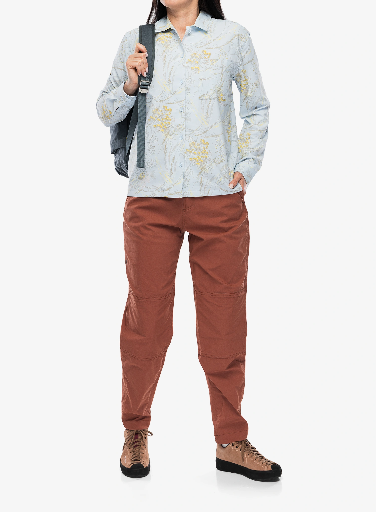 Дамски панталони Royal Robbins Wilder Pant - mahogany