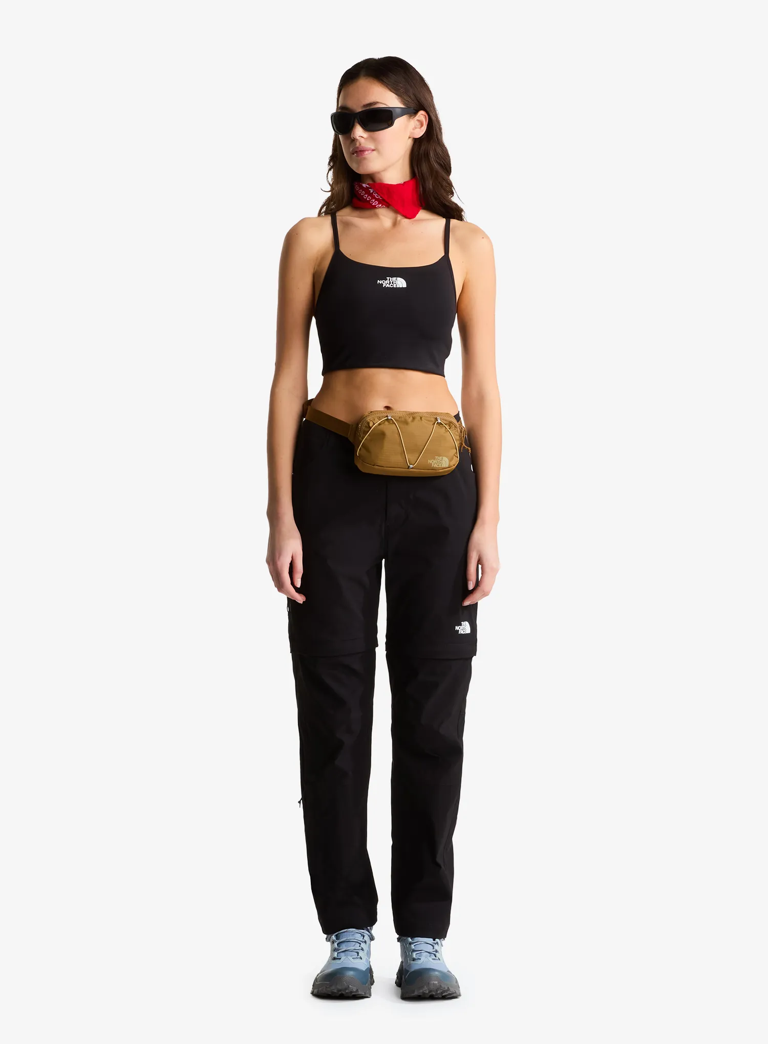 Дамски панталони The North Face Exploration Reg Straight Convertible Pant - tnf black