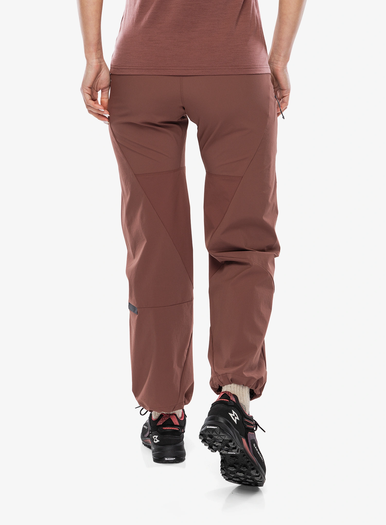 Дамски панталони за катерене Ortovox Trad Light Pants - chestnut