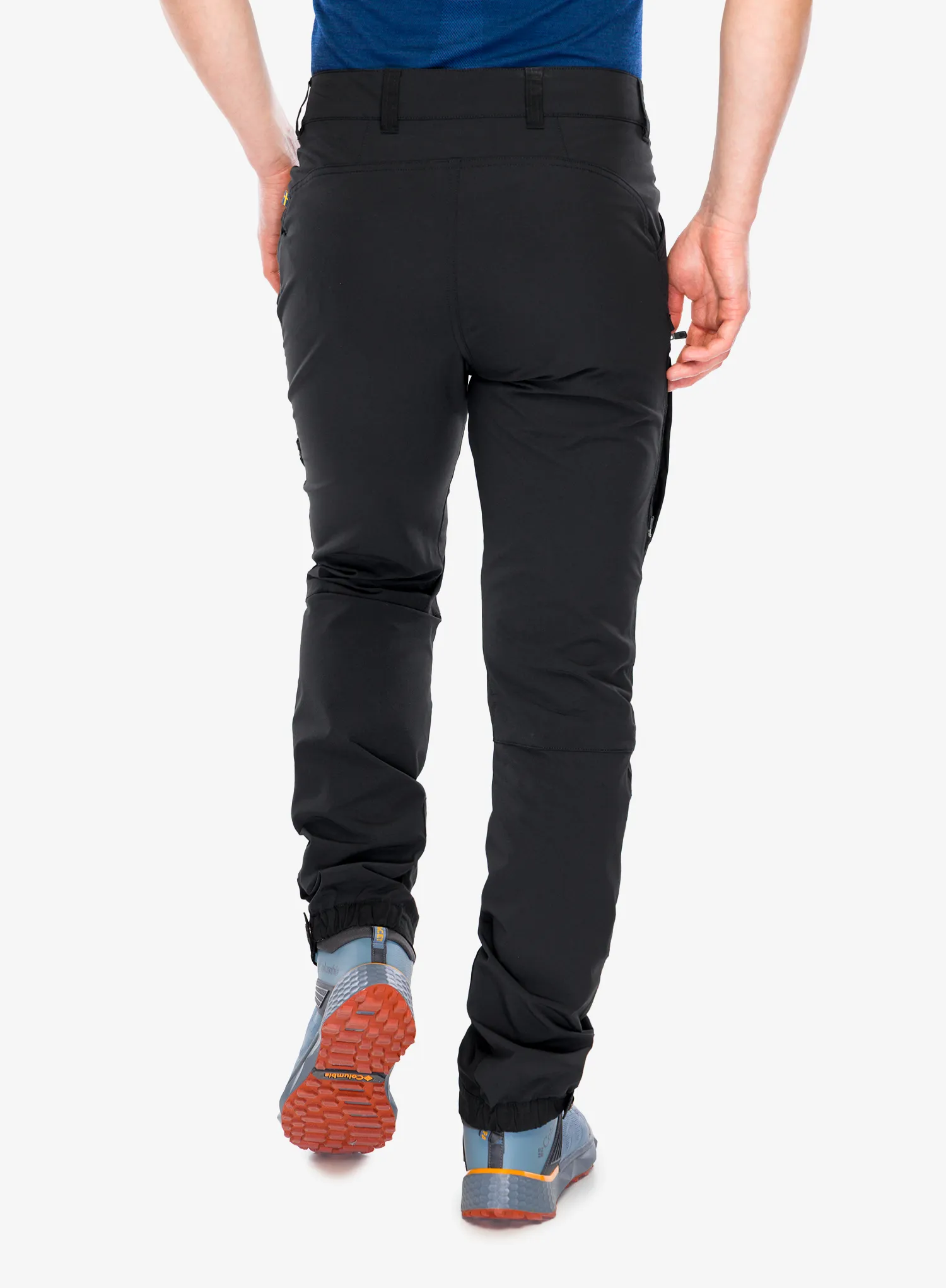 Панталони Fjallraven Keb Agile Trousers - black/black