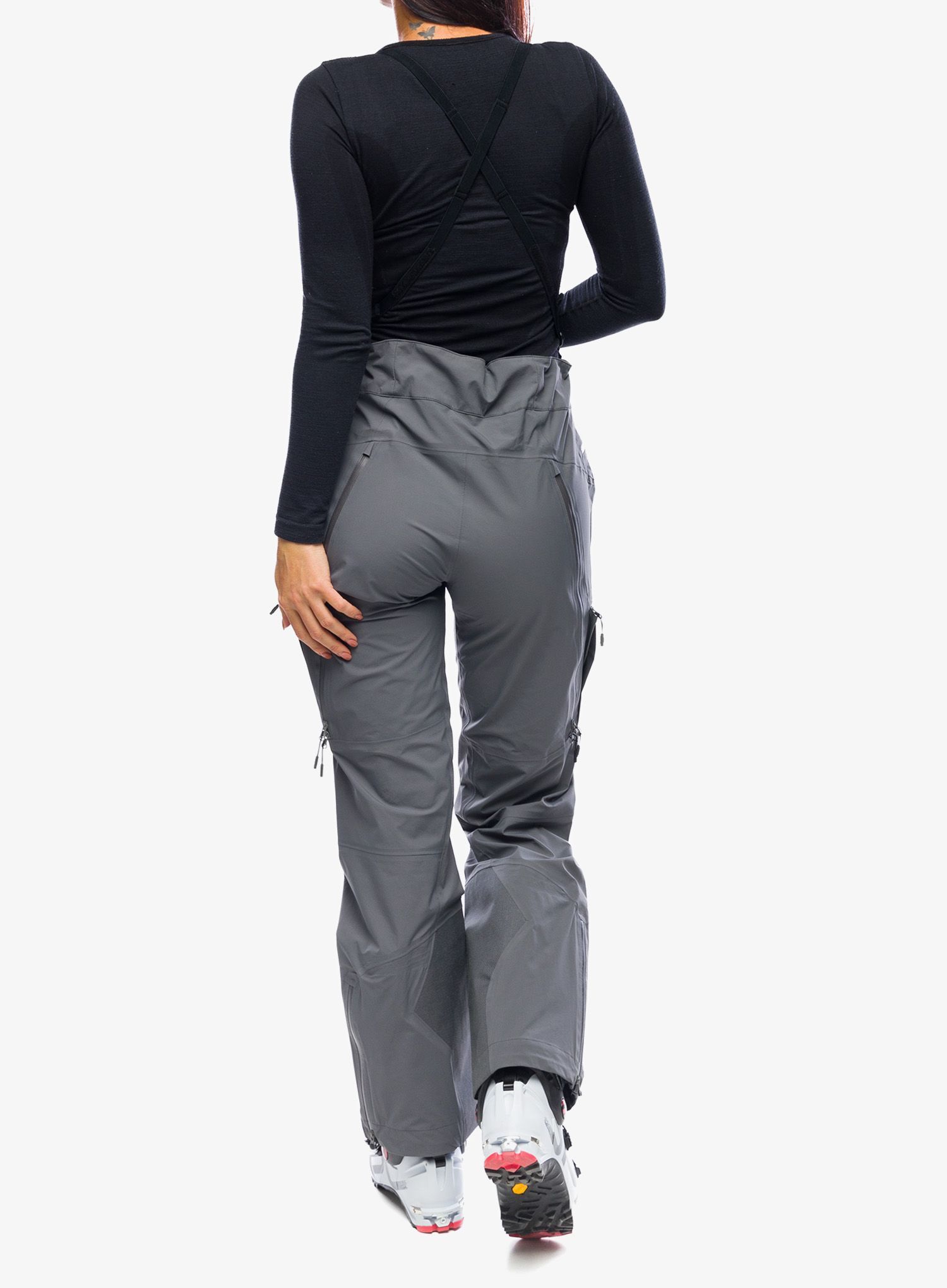 Дамски панталони cофтшел BlackYak Hariana Pants - iron gate