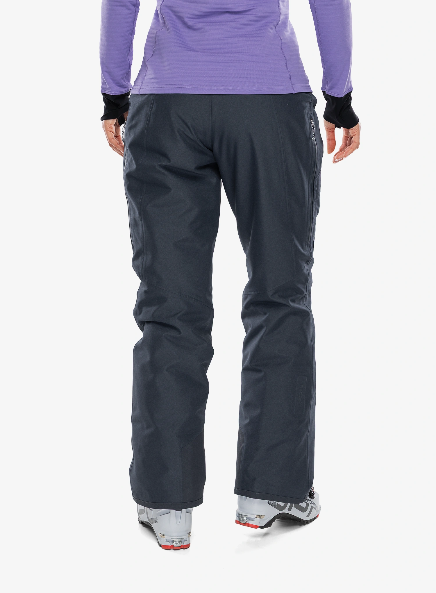 Дамски скиорски панталони Patagonia Insulated Powder Town Pants - smolder blue