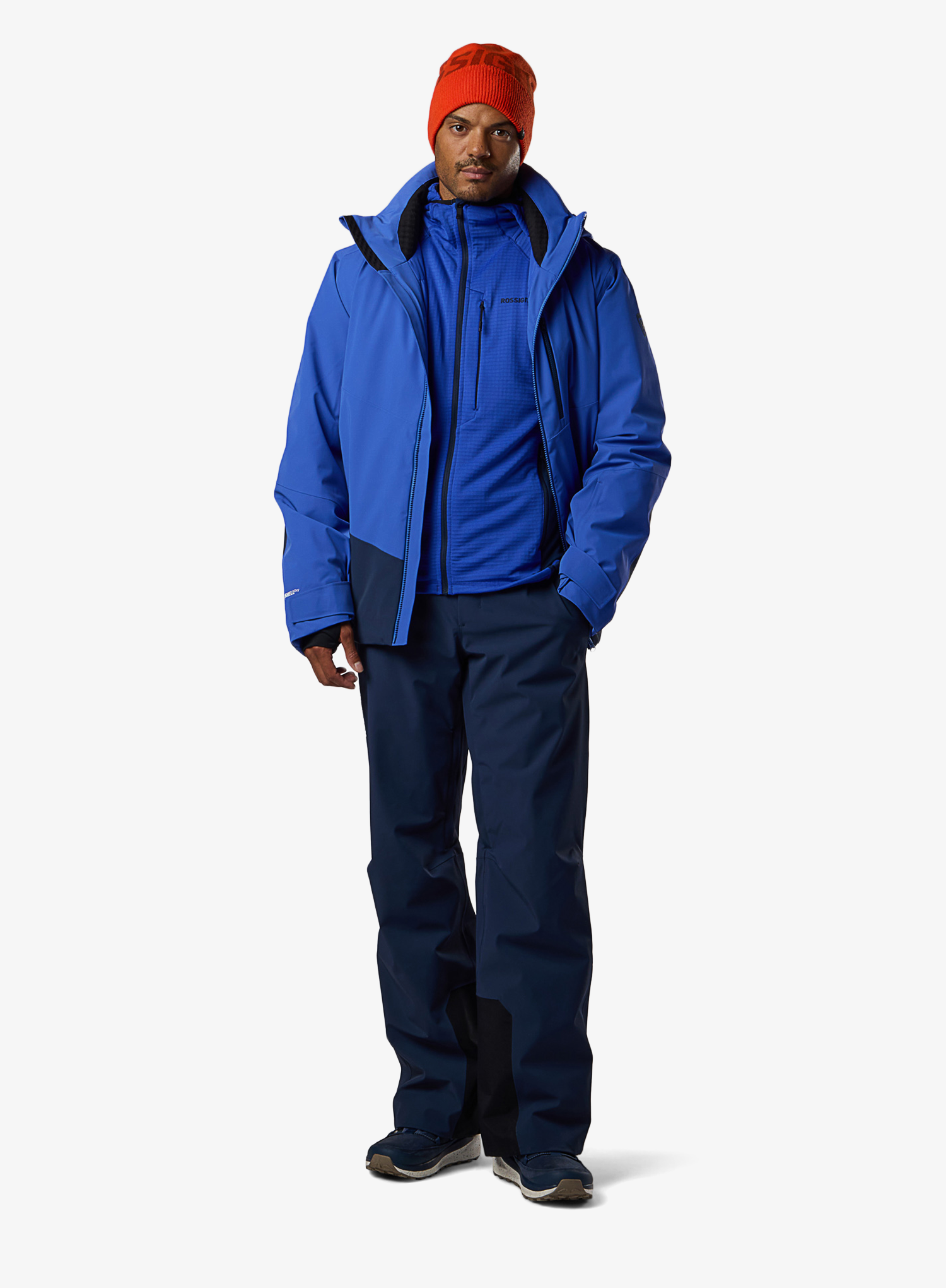 Скиорски панталони Rossignol 4WS Blackside Insulated Pant - dark navy