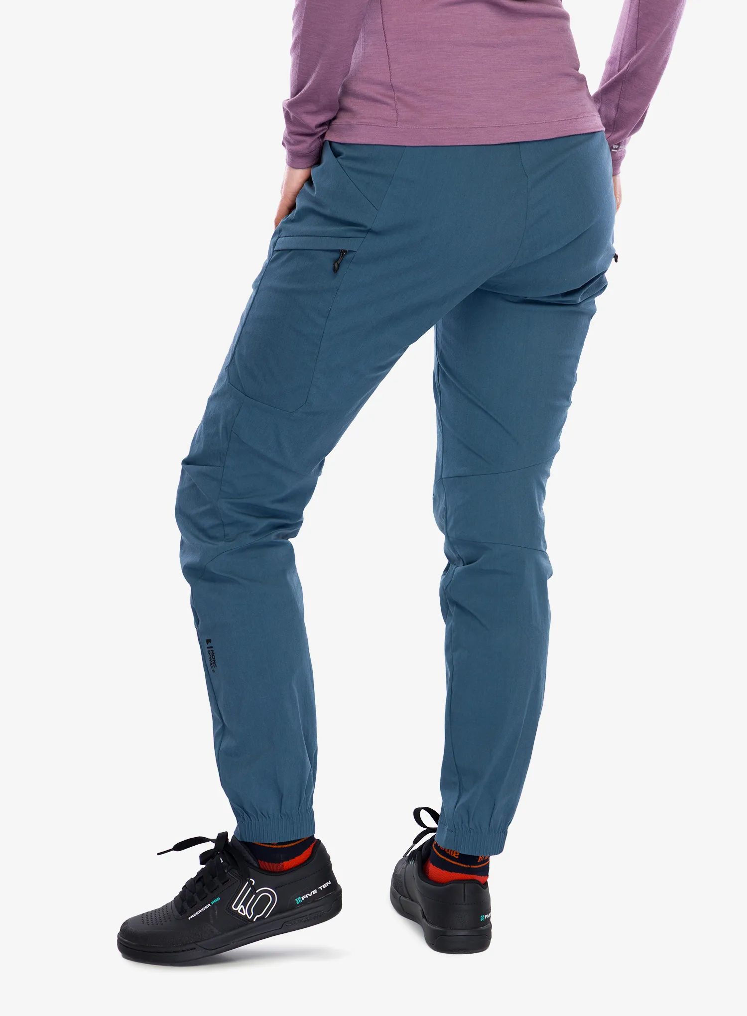 Дамски велосипедни  панталони Mons Royale Diversion Merino Trail Pants - abyss/abyss