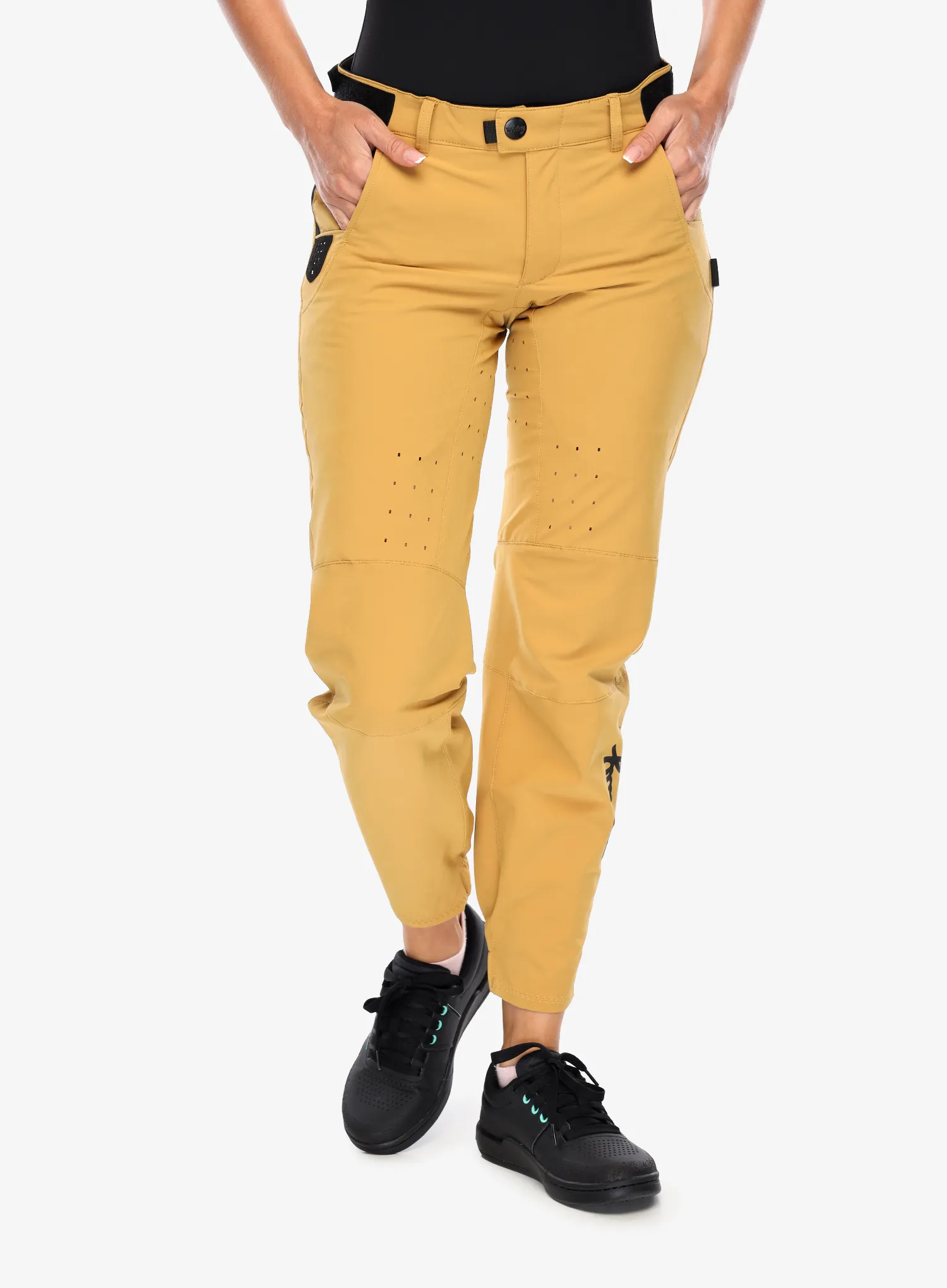 Велосипедни панталони Rocday Lite Long - sand brown