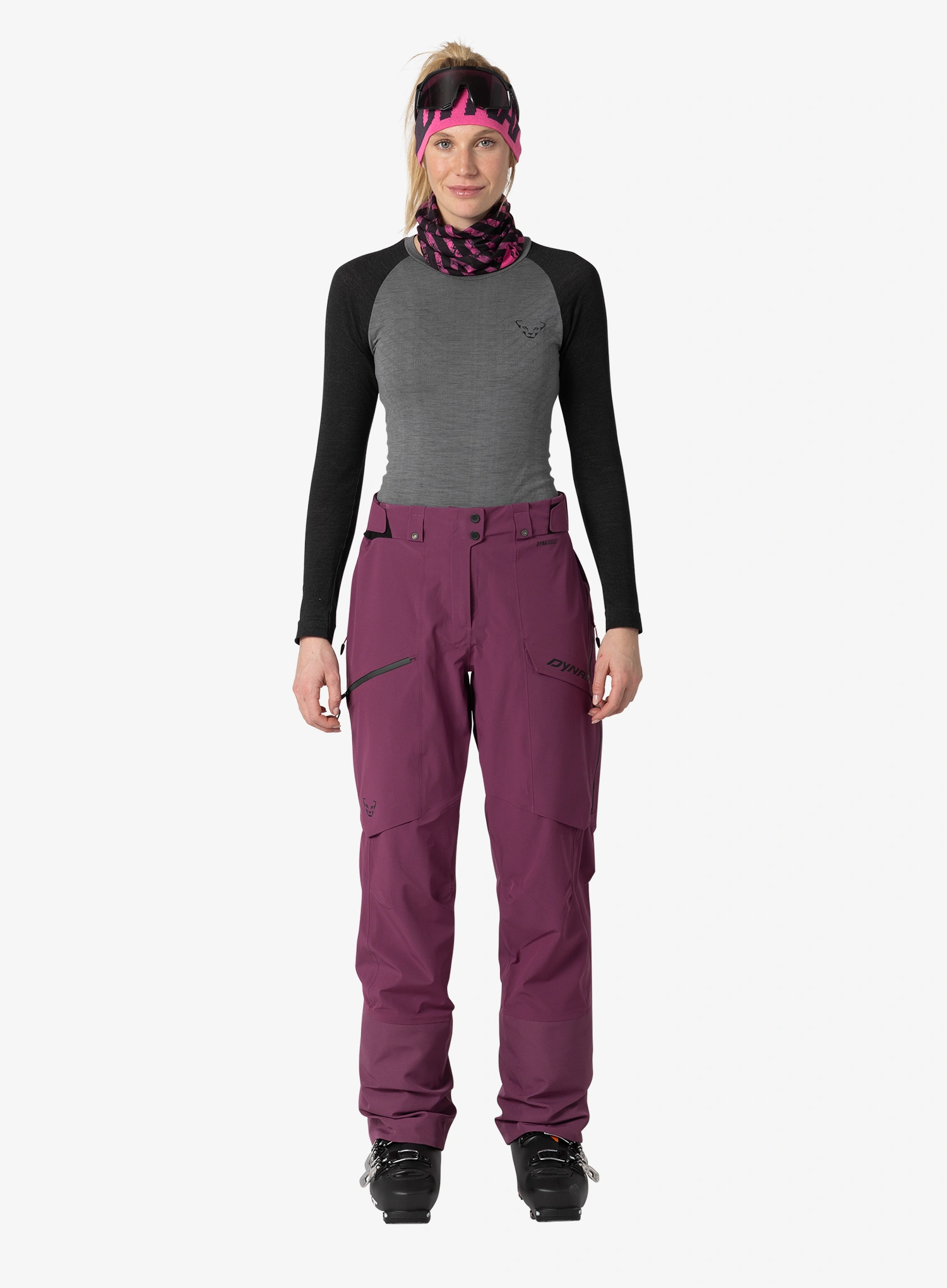 Дамски панталони за ски туринг Dynafit Tigard 3L Stretch Pant - amaranth
