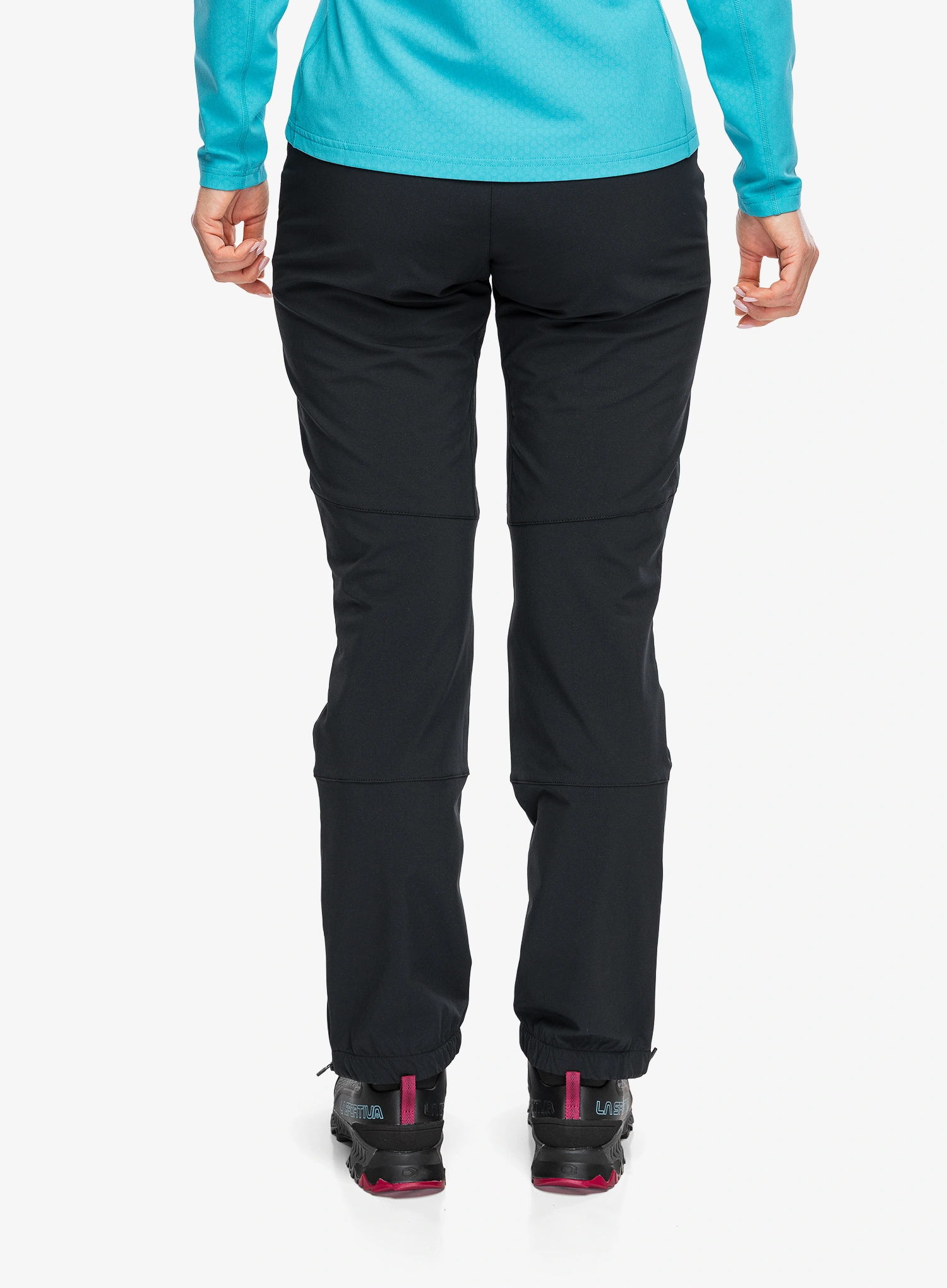 Дамски панталони cофтшел Hannah Kash W Pants - anthracite