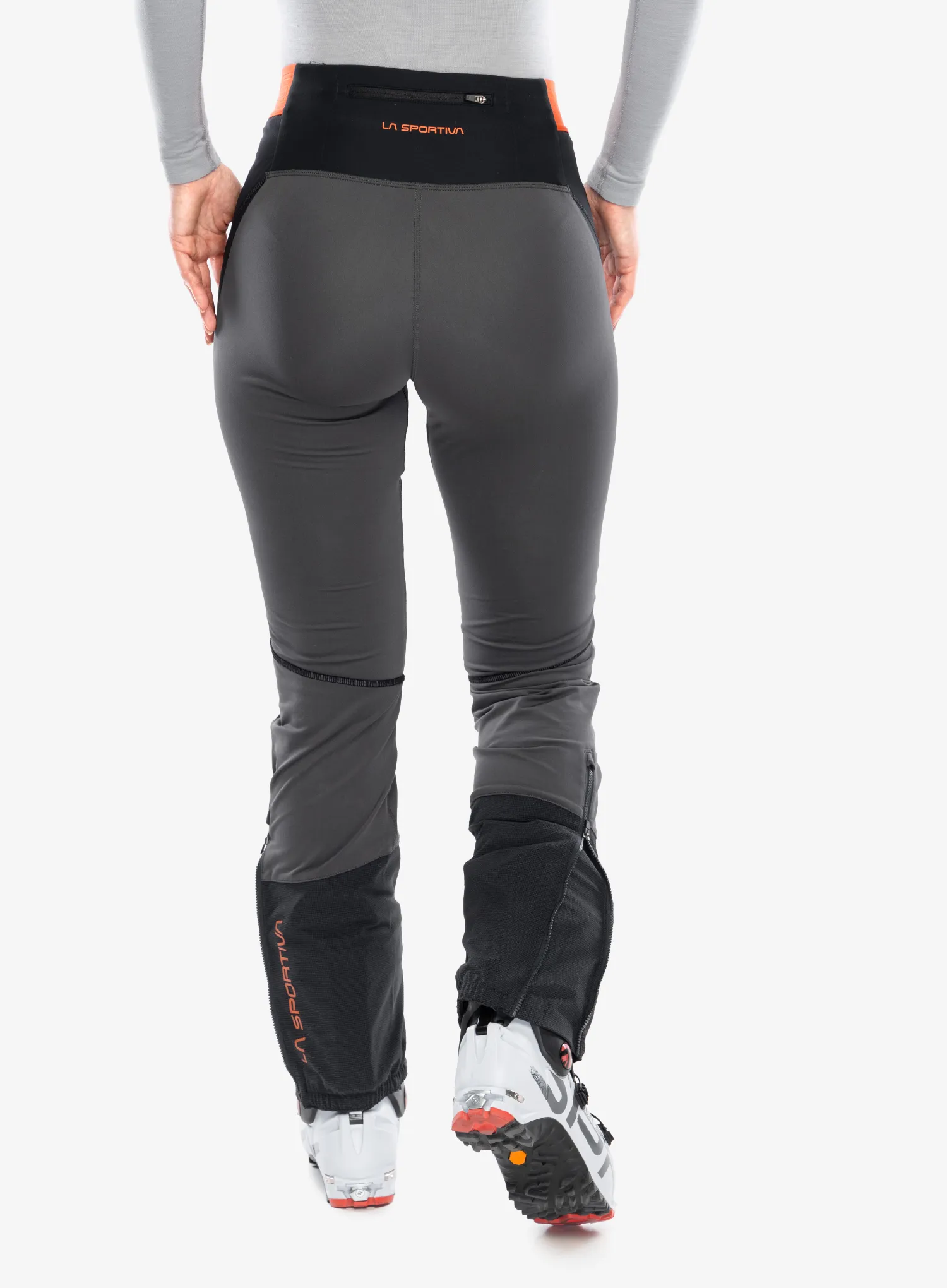 Дамски панталони за планина La Sportiva Kyril Pant - black/cherry tomato