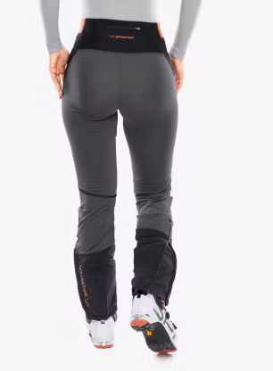 Дамски панталони за планина La Sportiva Kyril Pant - black/cherry tomato