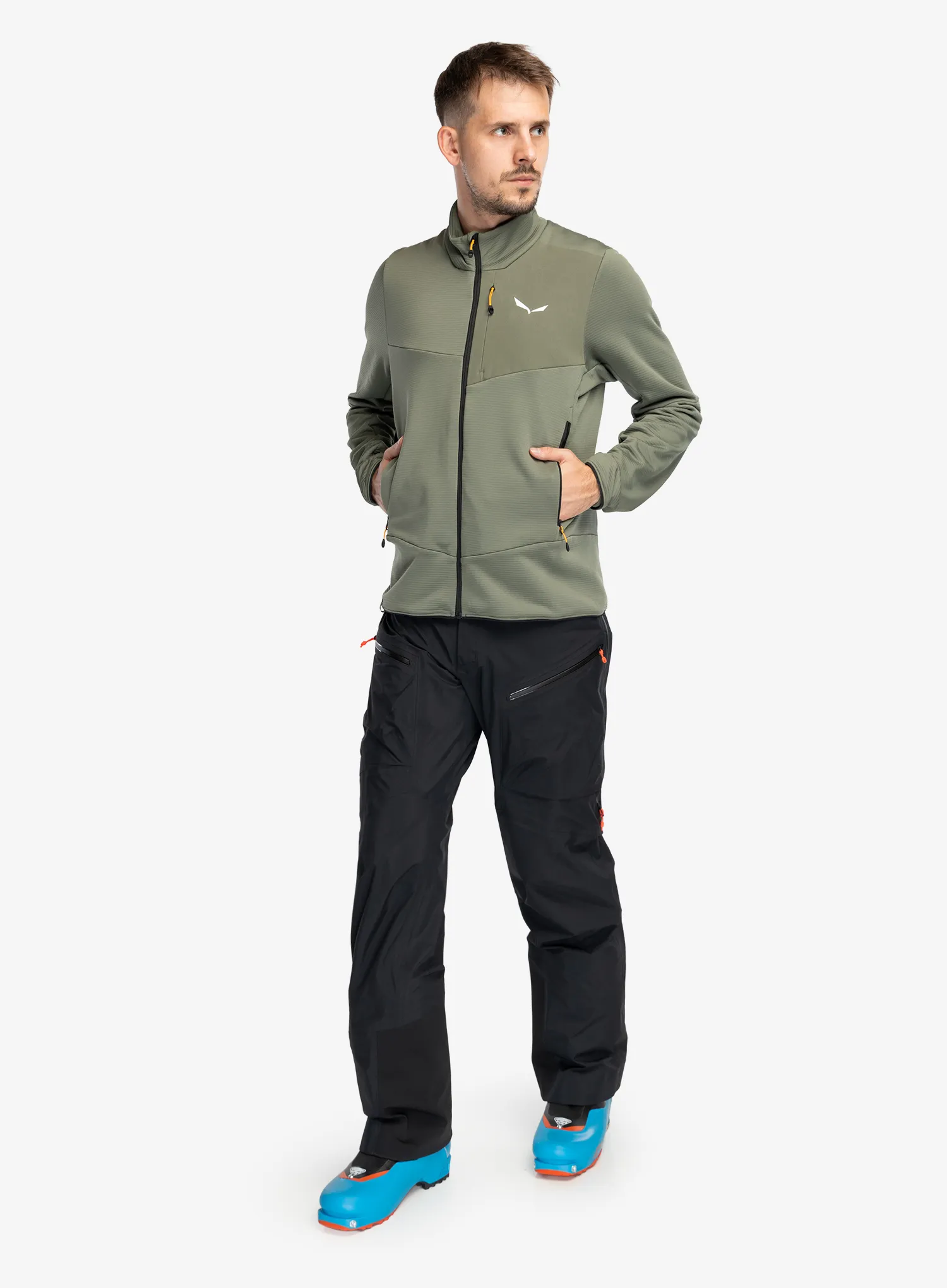 Панталони за ски туринг Salewa Sella 3L PTX Pant - black out