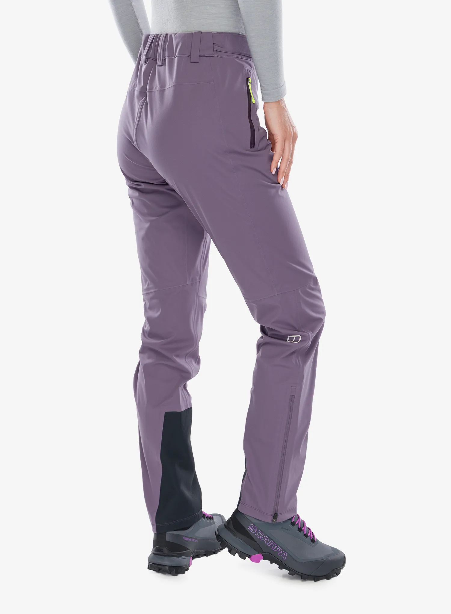 Дамски панталони cофтшел Berghaus Ridge-Roamer 3L WP Softshell Pant - purple planet