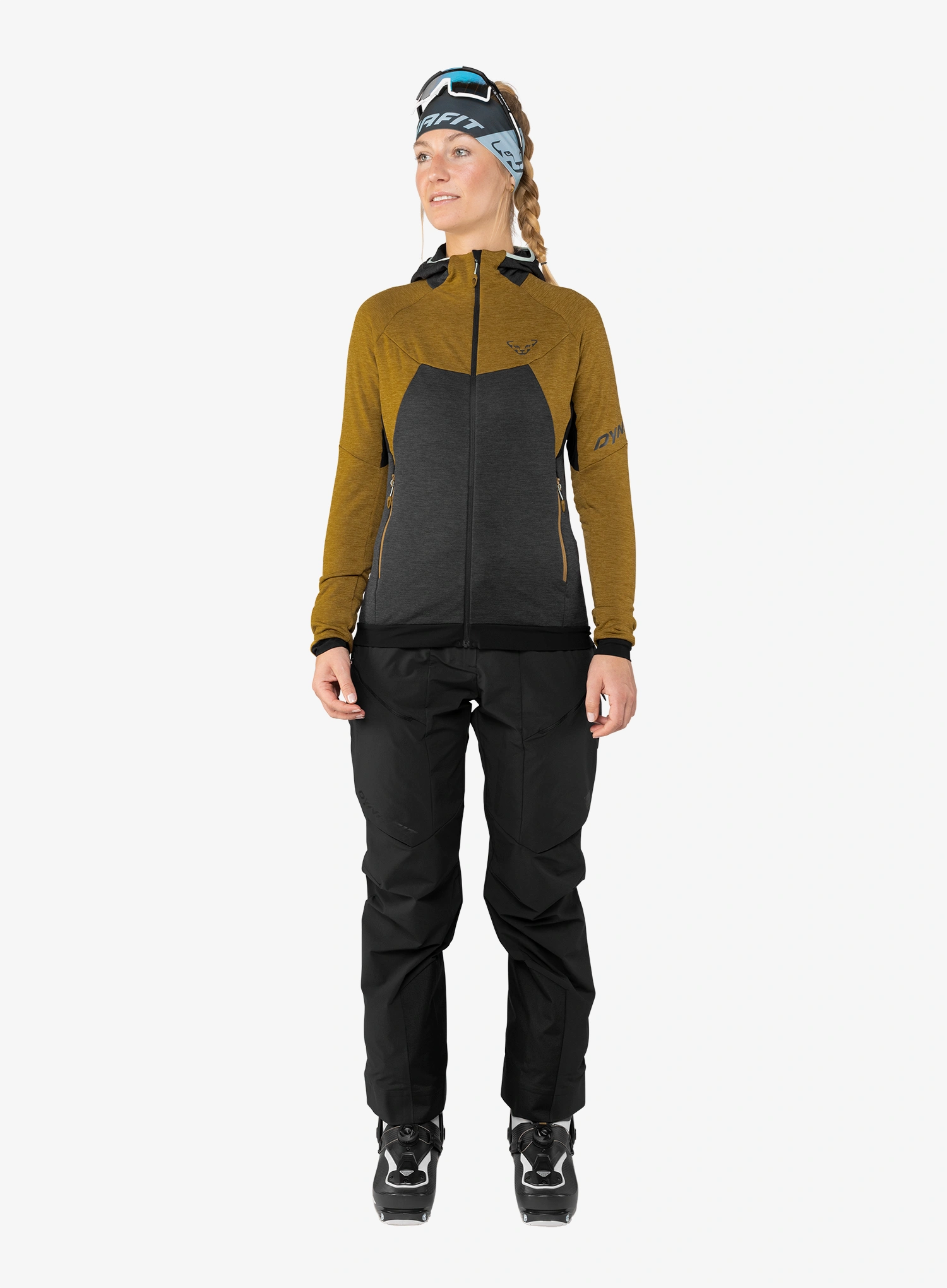 Дамски панталони cофтшел Dynafit Ridge Dst Pant - black out