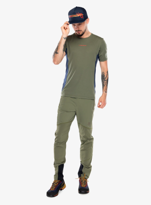 Панталони cофтшел La Sportiva Aequilibrium Speed Pants - cypress/redwood
