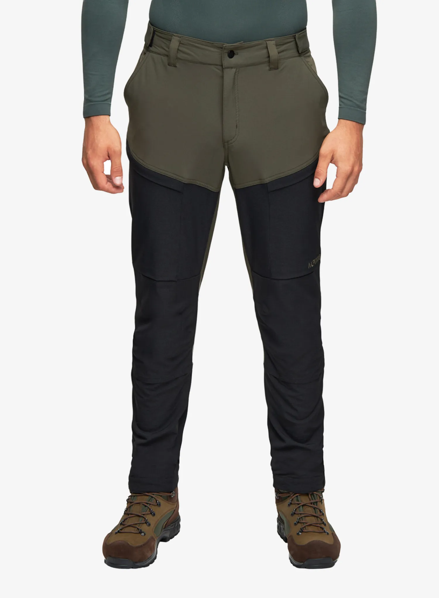 Трекинг панталони Alpinus Pular - black/olive