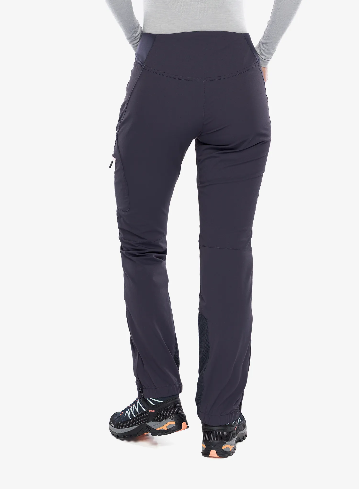 Дамски панталони за трекинг CMP Fonda Pant - antracite/pink