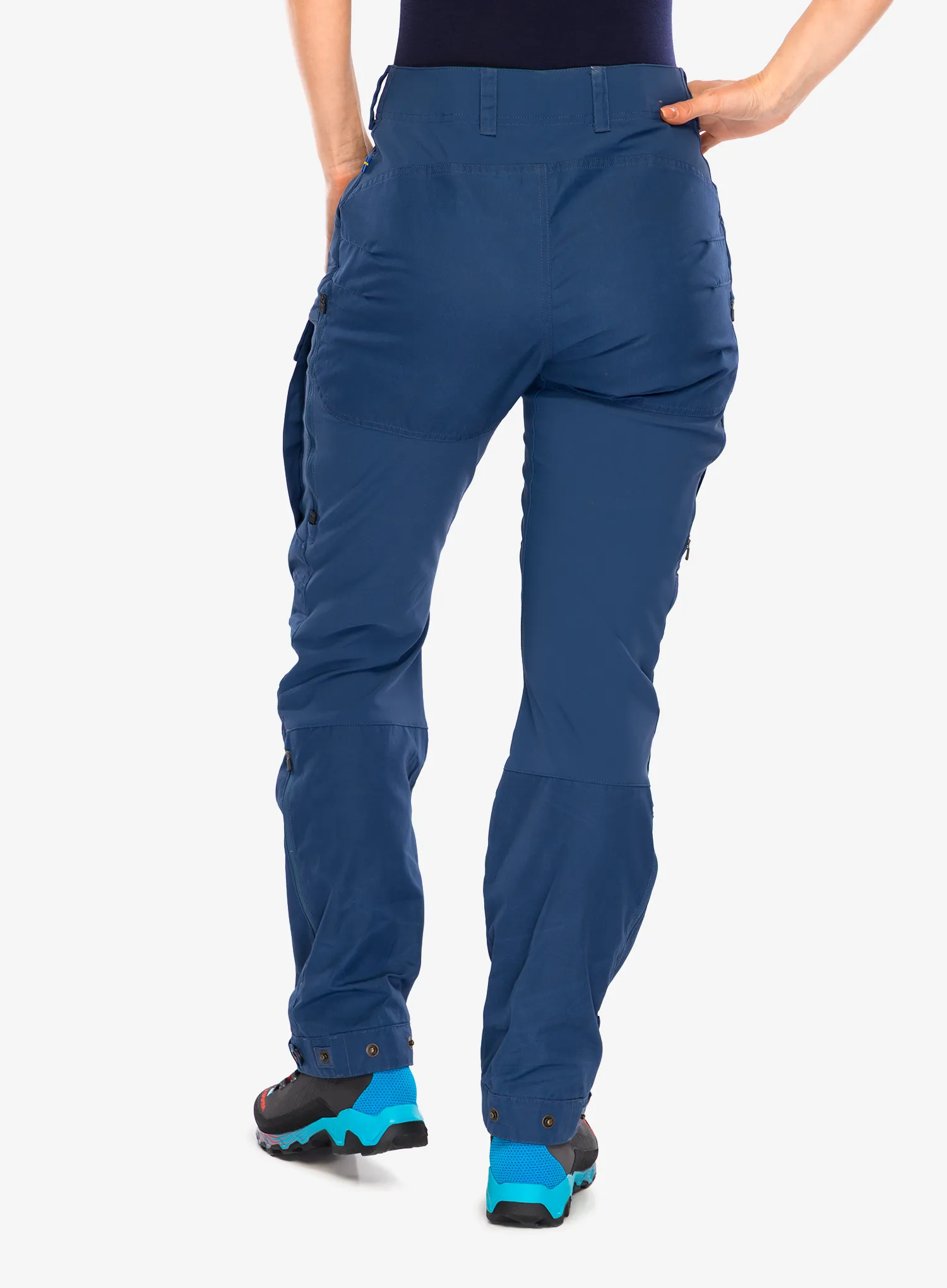 Дамски панталони за трекинг Fjallraven Keb Trousers - indigo blue