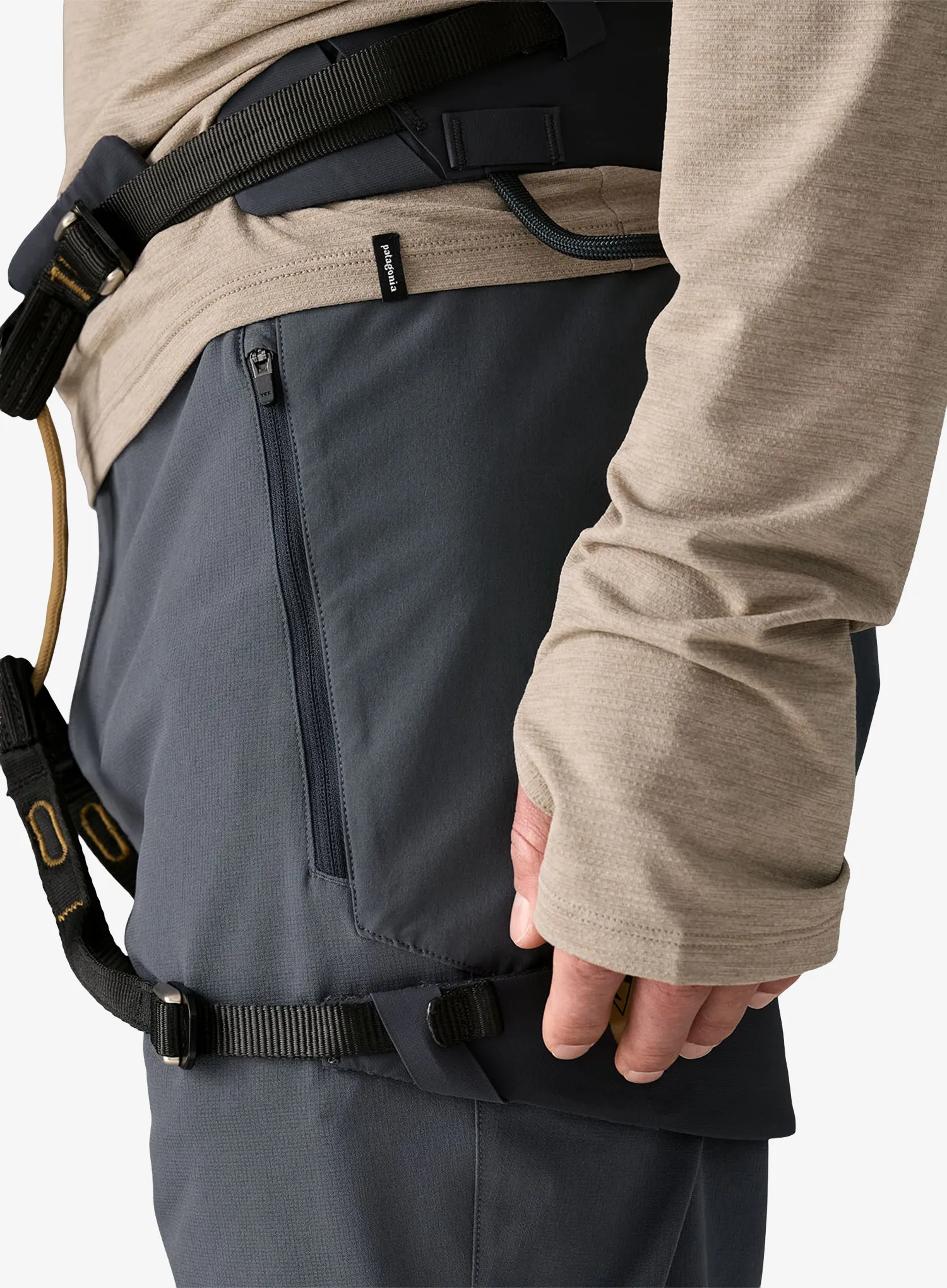 Трекинг панталони Patagonia Terravia Alpine Pants - smolder blue