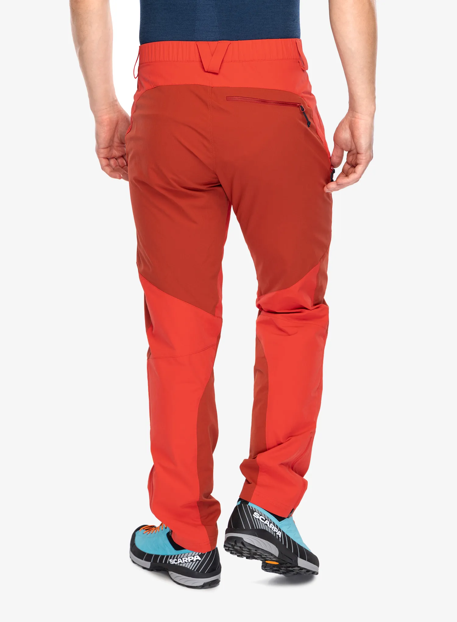 Трекинг панталони Rab Torque Mountain Pants - dark horizon/tuscan red
