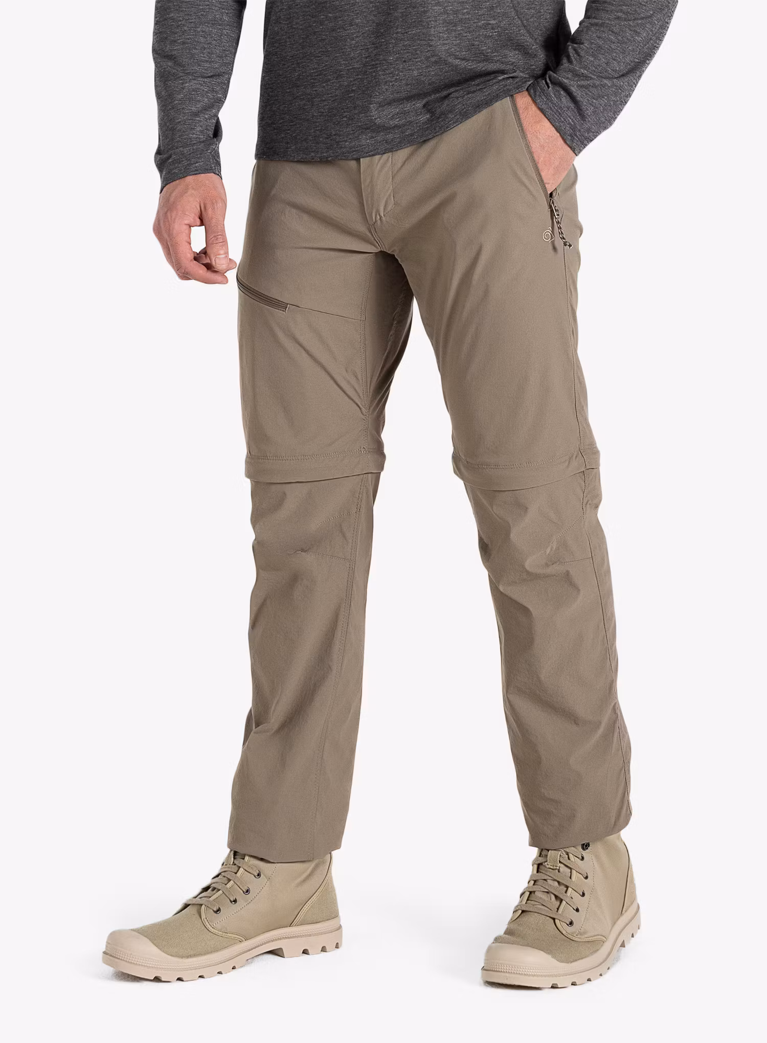 Туристически панталони Craghoppers NosiLife Pro Convertible Trouser III - pebble