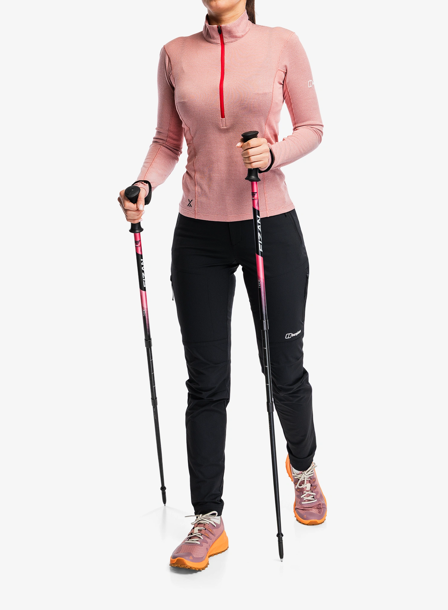 Дамски туристически панталони Berghaus Trail-Explorer Pant - jet black