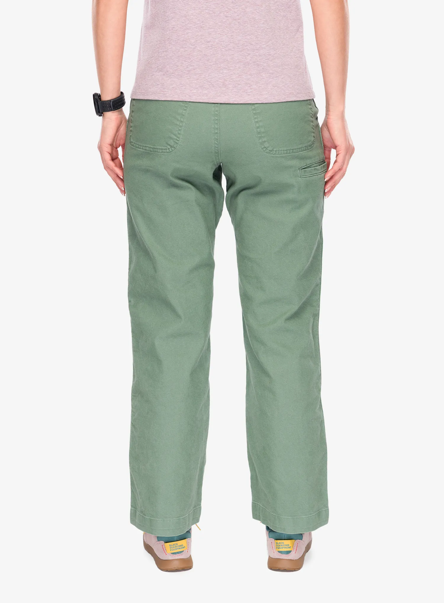 Дамски туристически панталони Black Diamond Dogma Pants - laurel green