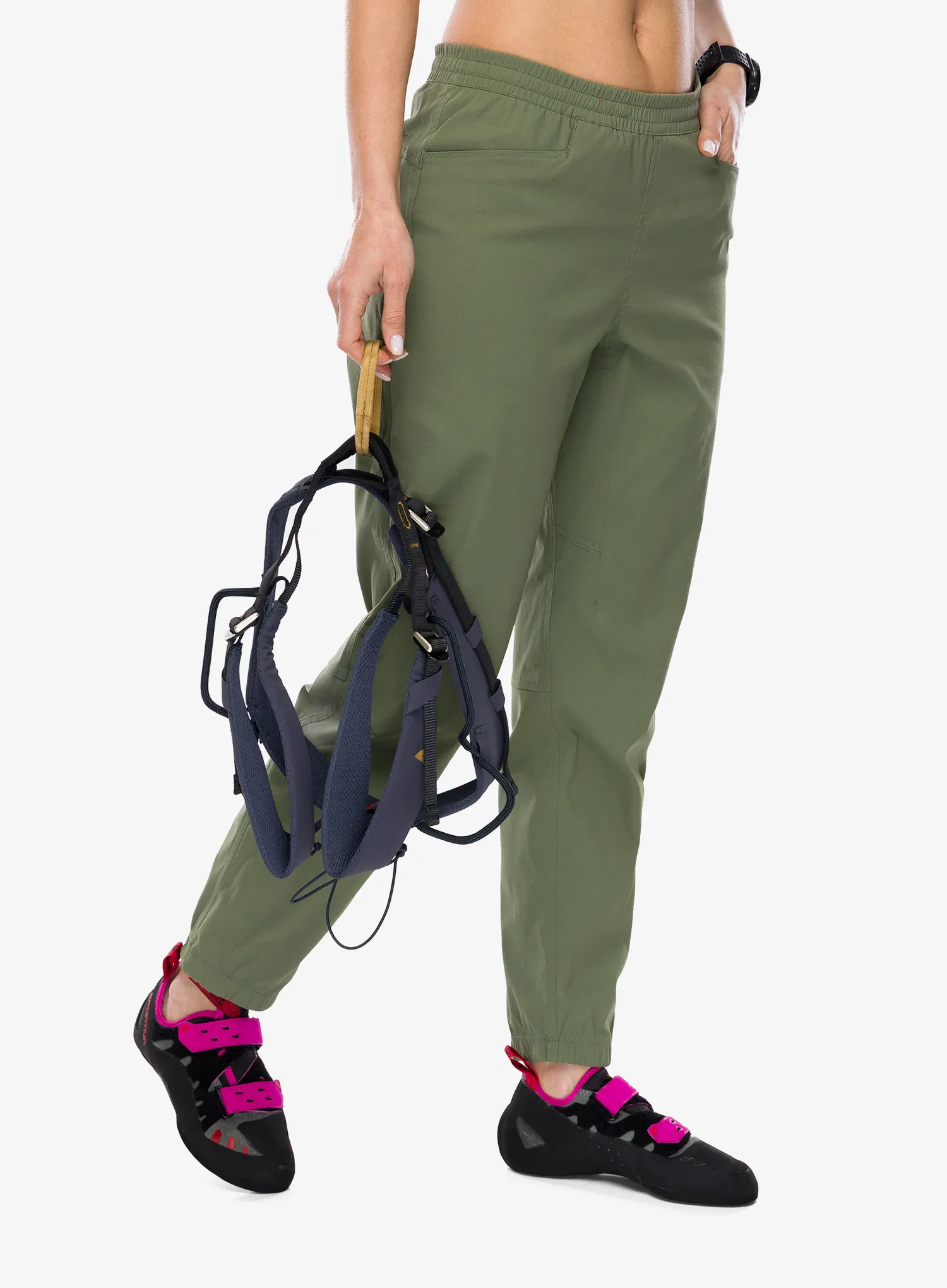 Дамски туристически панталони La Sportiva Gambit Pant - cypress/cypress