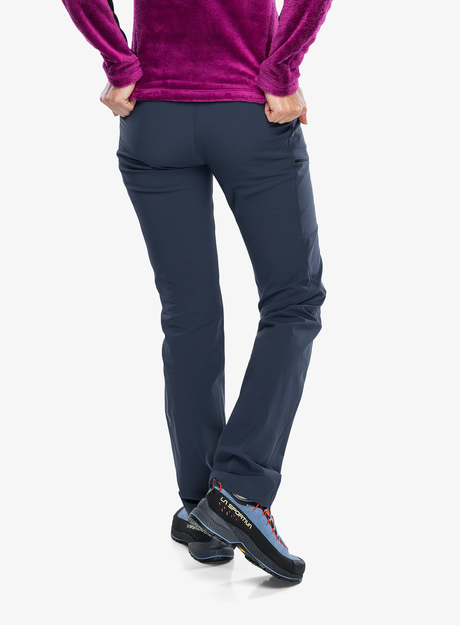 Дамски туристически панталони Montura Vertigo Bright Pants - graphite blue/turquoise