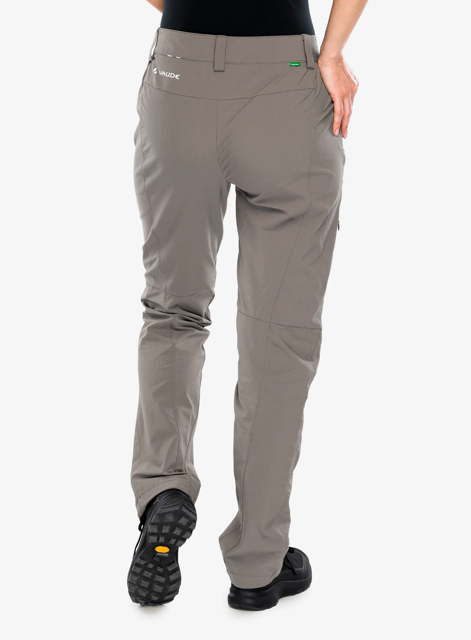Дамски туристически панталони Vaude Farley Stretch Pants III - coconut