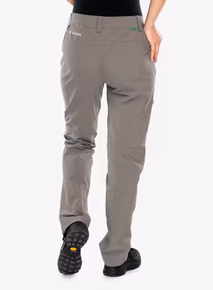 Дамски туристически панталони Vaude Farley Stretch Pants III - coconut