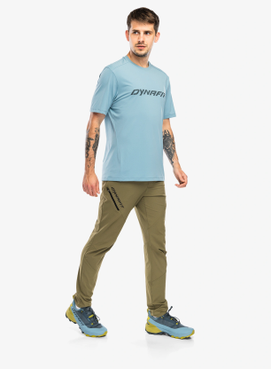 Туристически панталони Dynafit Traverse Hybrid DST Pants - military green