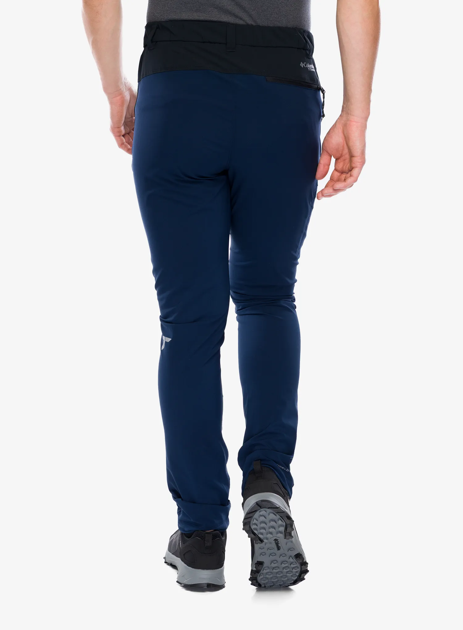 Мъжки туристически панталони Columbia Triple Canyon Pant II - collegiate navy/black