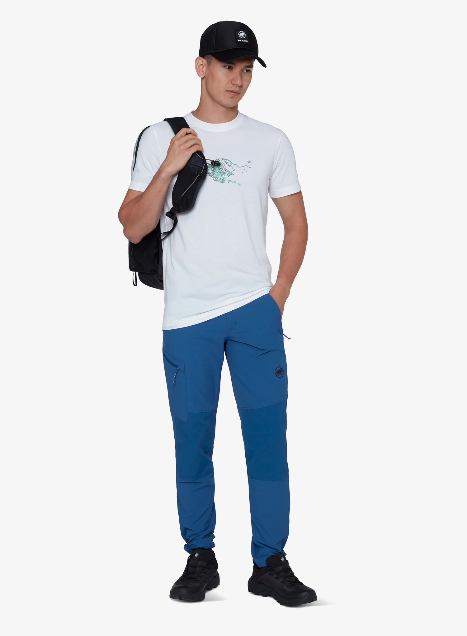 Мъжки туристически панталони Mammut Runbold Guide SO Pants - tschiel
