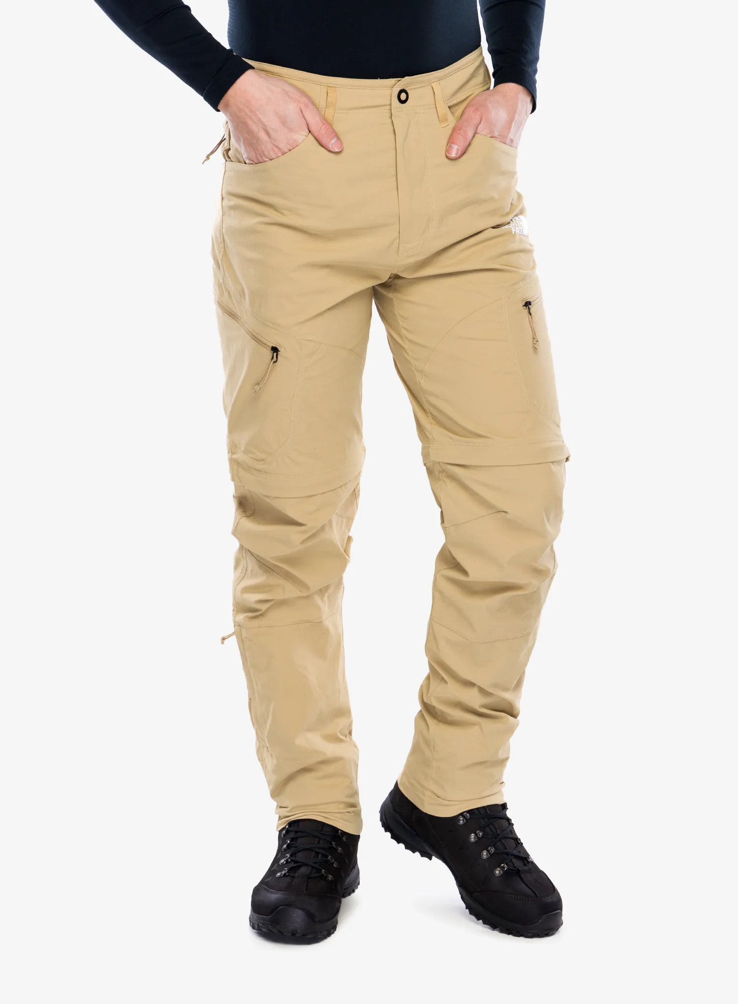 Туристически панталони The North Face Exploration Conv Reg Tapered Pant - khaki stone