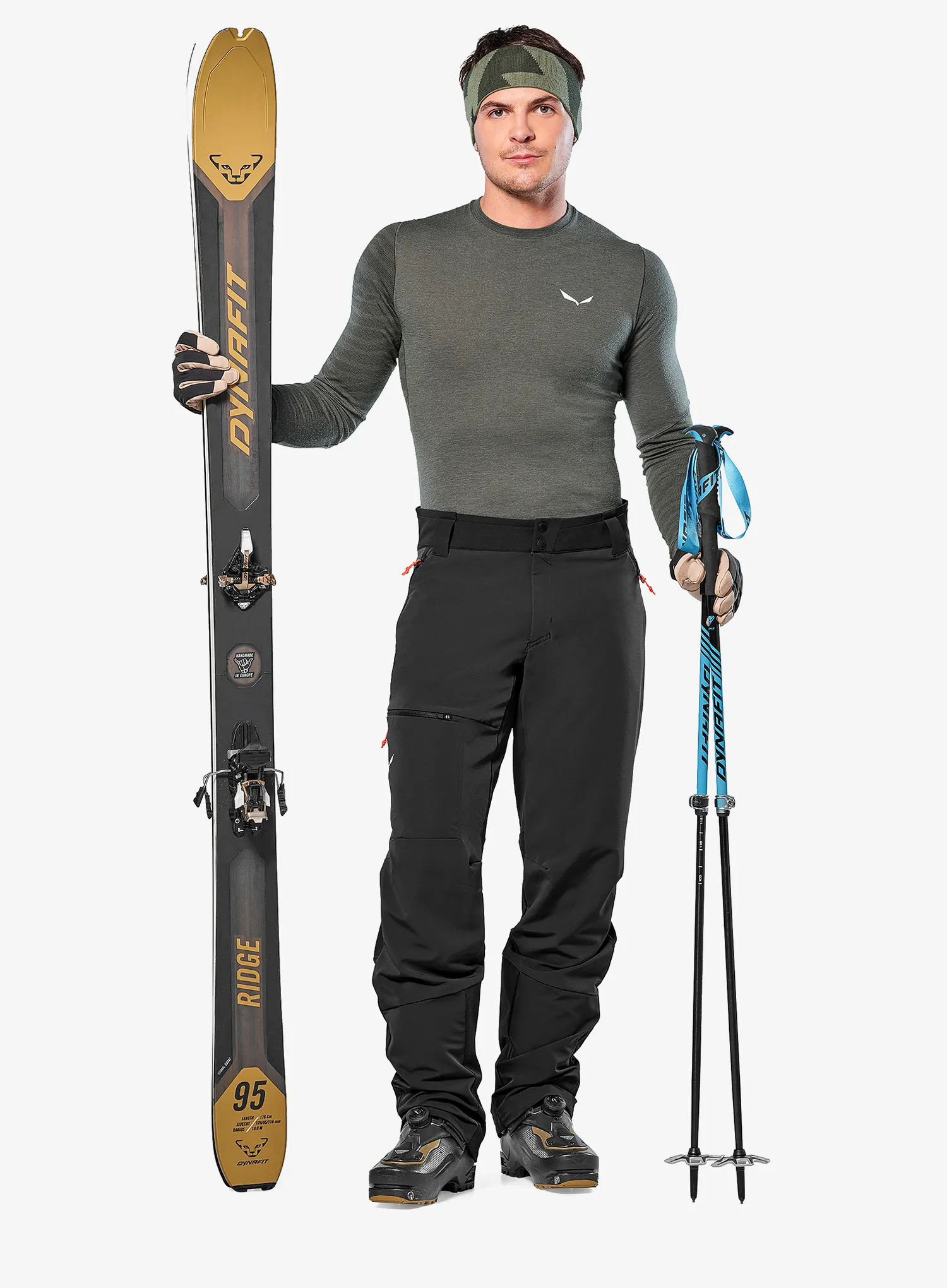 Панталони за планина Salewa Sella DST Pants - black out