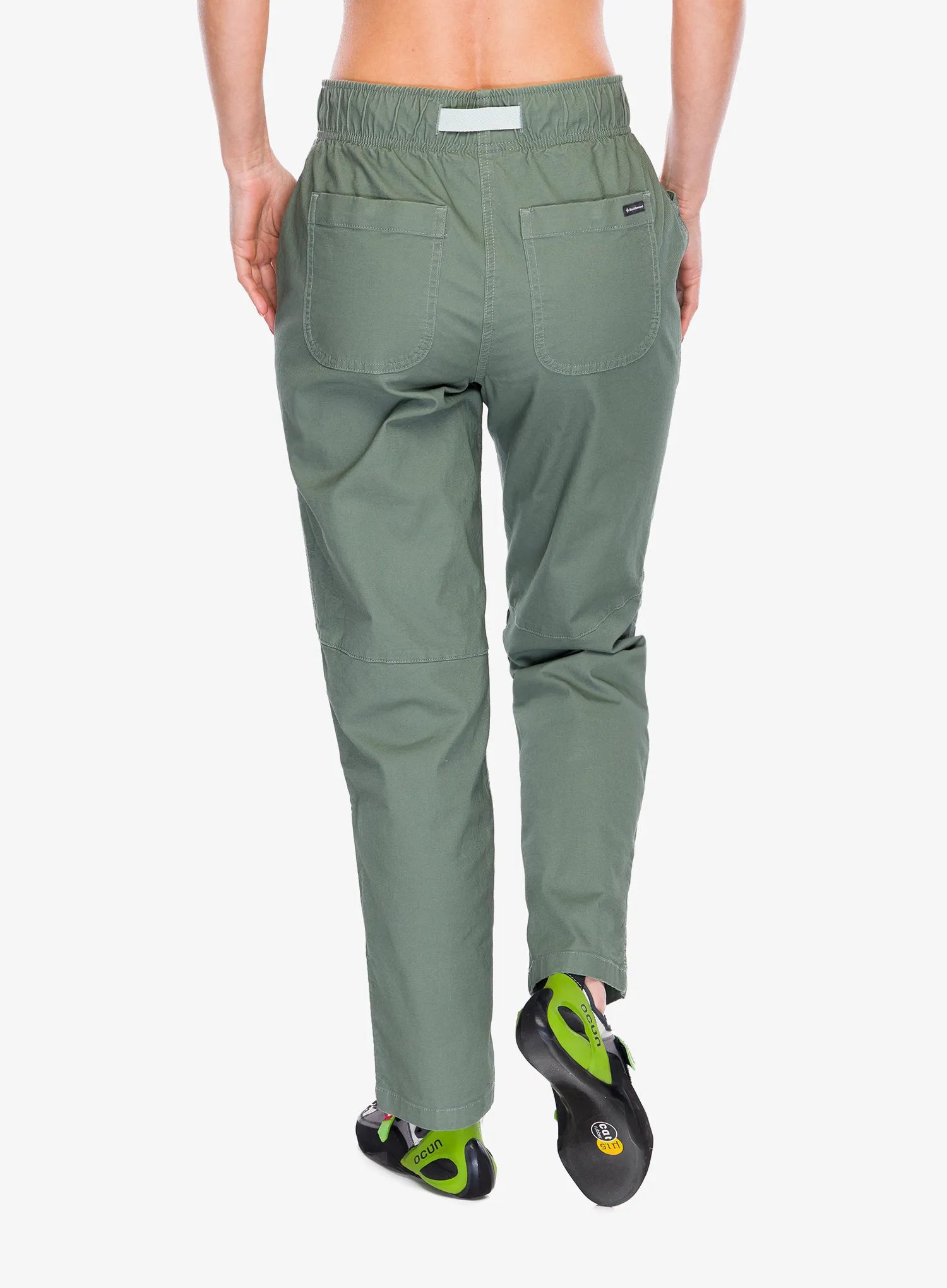 Дамски катерачни панталони Black Diamond Ethos Pants - laurel green